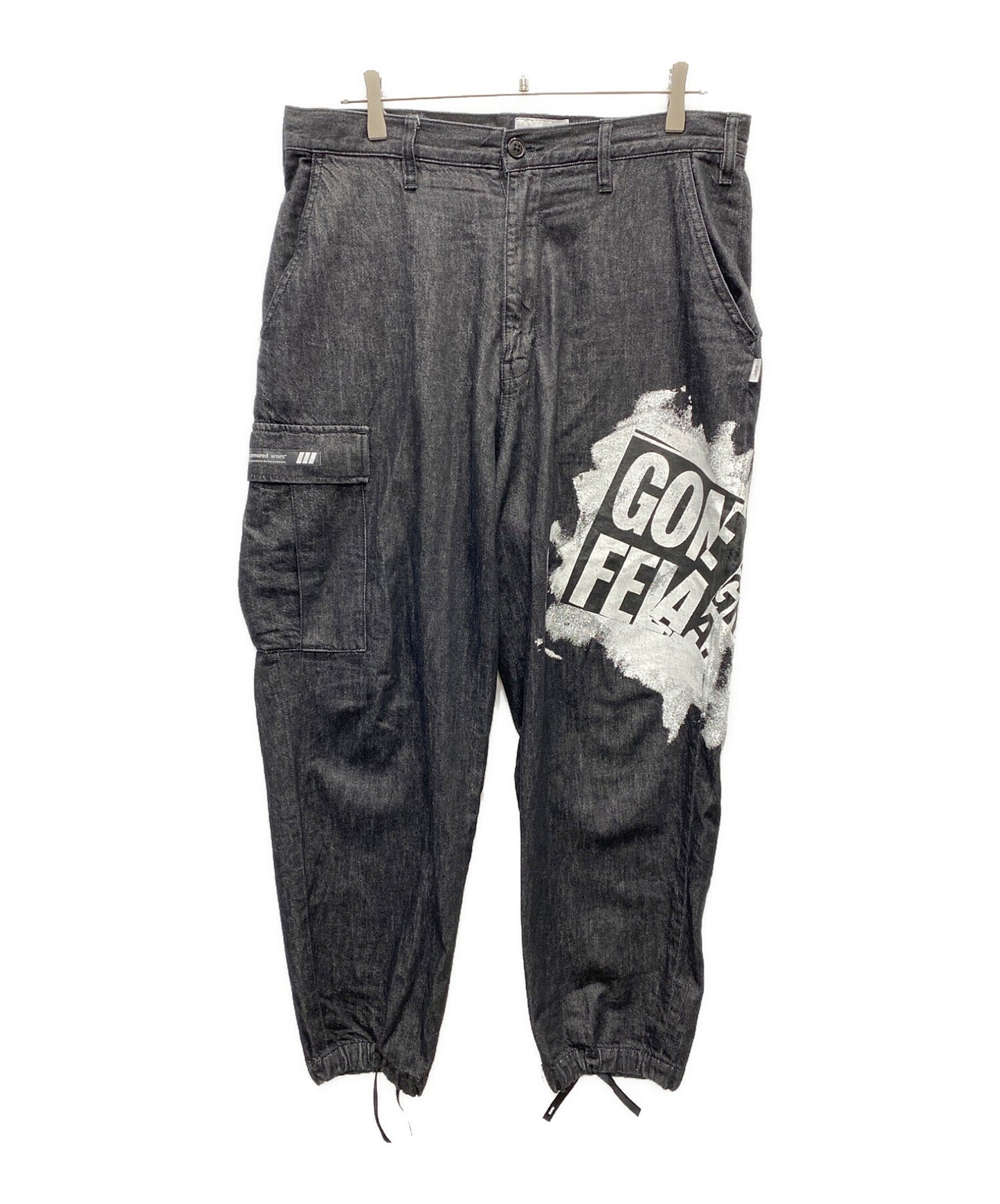 [Pre-owned] WTAPS 23SS MILT2002 TROUSERS COTTON DENIM PASTHG 231wvdt-ptm01