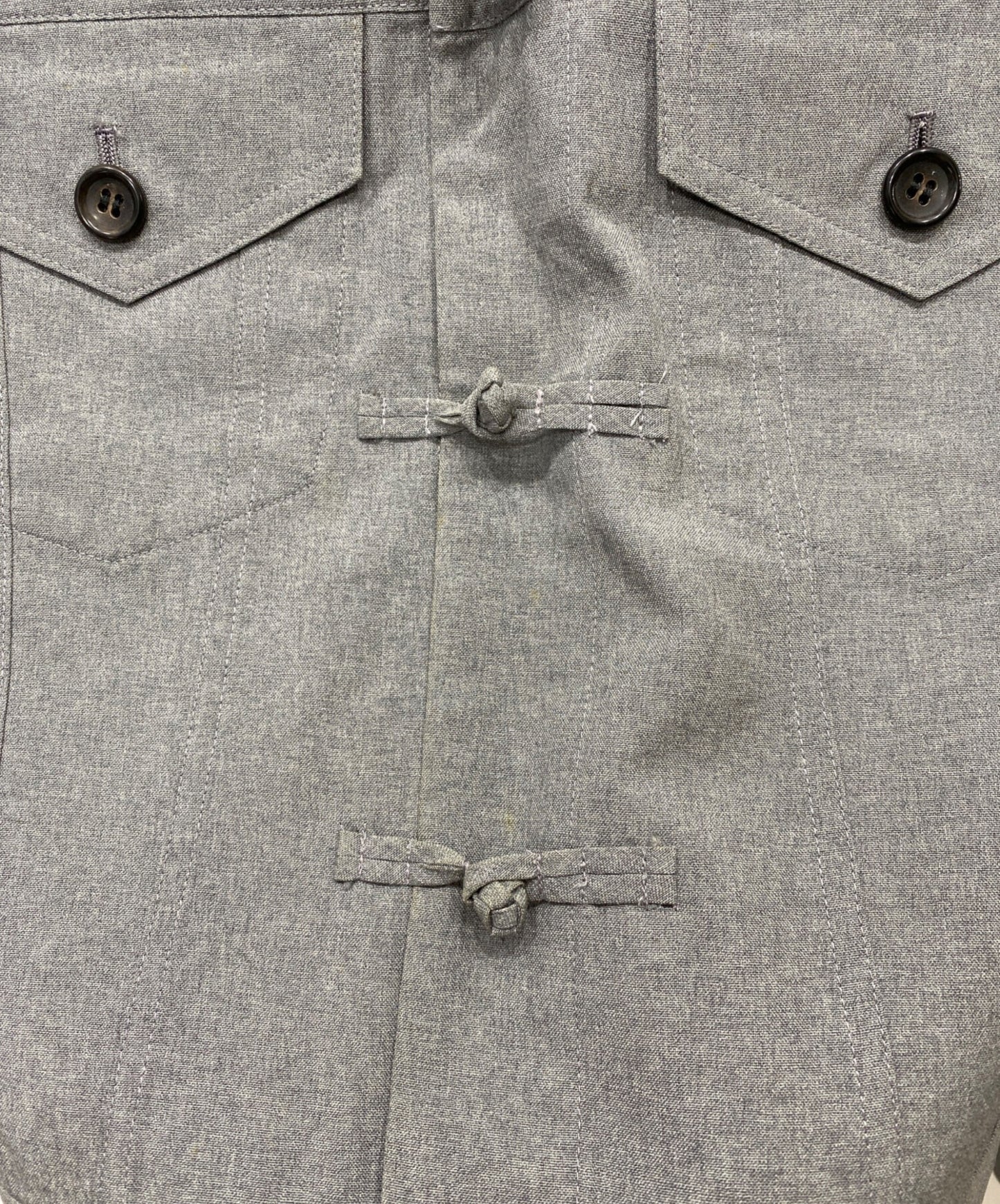 [Pre-owned] tricot COMME des GARCONS China Button Jacket