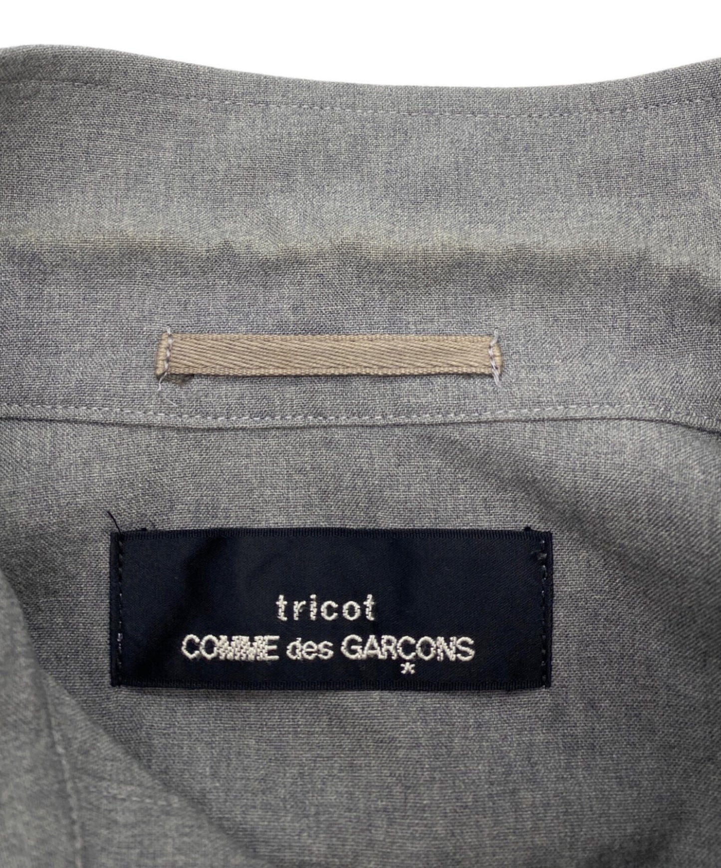 [Pre-owned] tricot COMME des GARCONS China Button Jacket