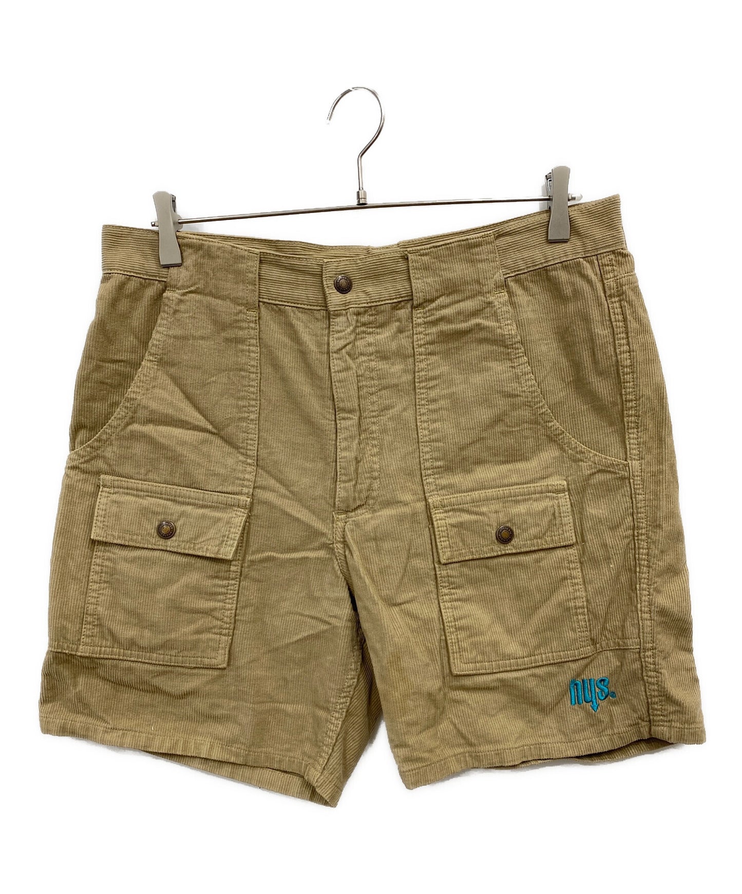 [Pre-owned] Hysteric Glamour HYS logo embroidered bush shorts 02211AM03