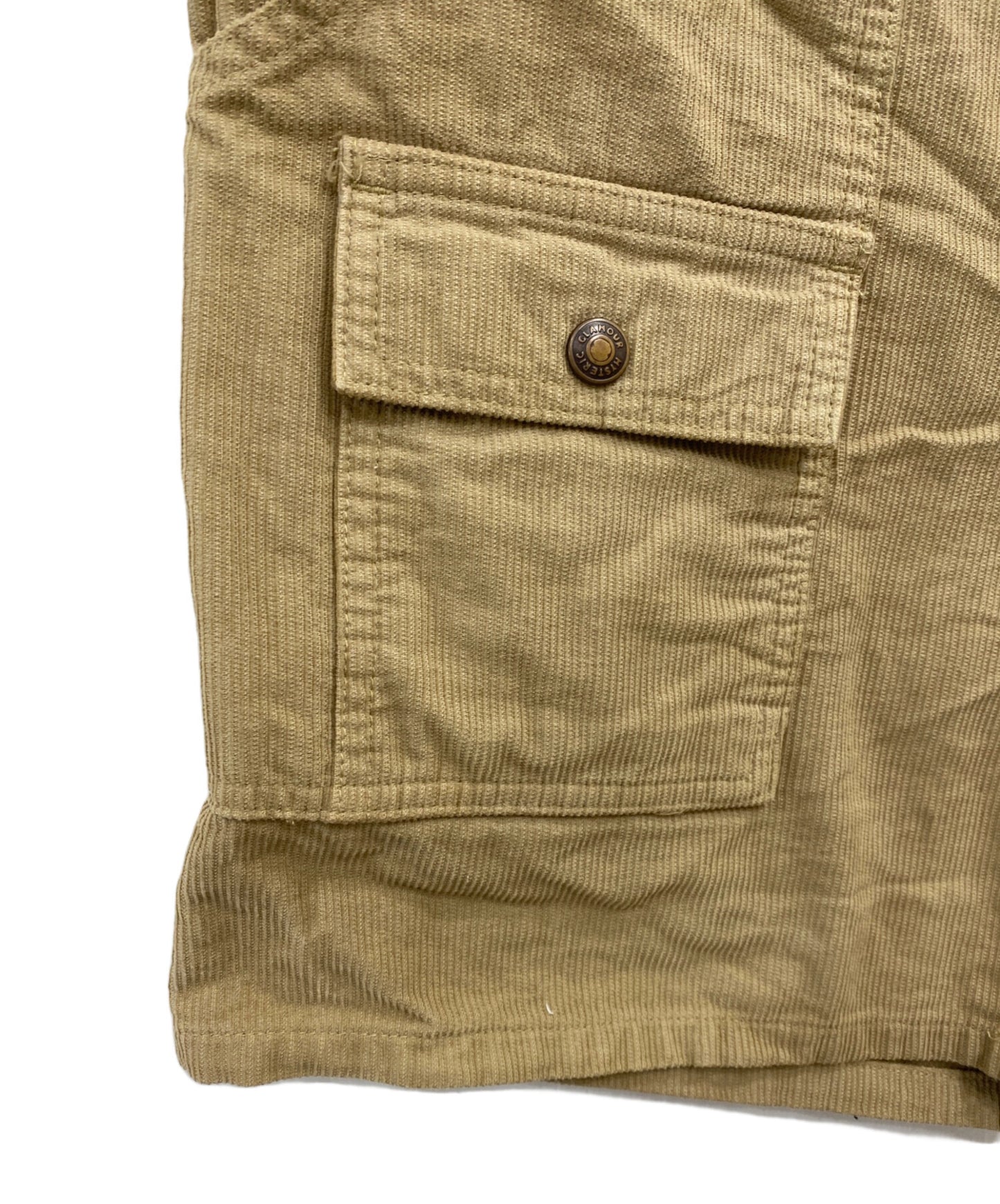 [Pre-owned] Hysteric Glamour HYS logo embroidered bush shorts 02211AM03