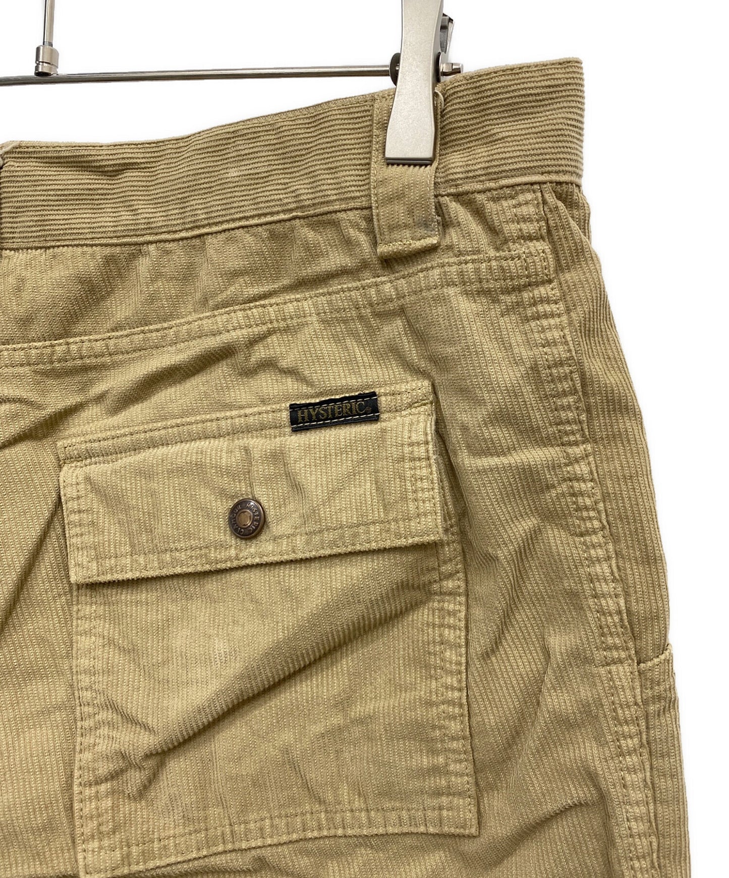 [Pre-owned] Hysteric Glamour HYS logo embroidered bush shorts 02211AM03