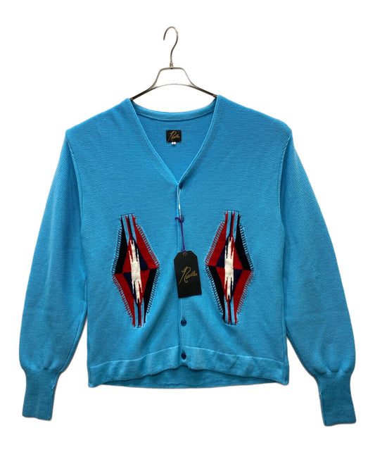 [Pre-owned] Needles v neck cardigan-CHIMAYO- 0T268