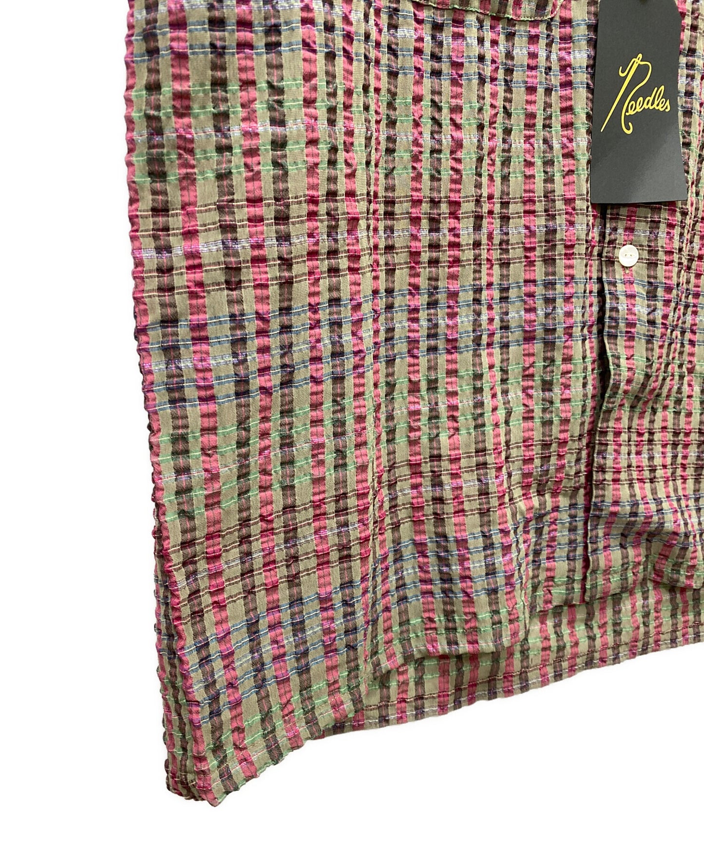 [Pre-owned] Needles S/S One-Up Shirt OT141