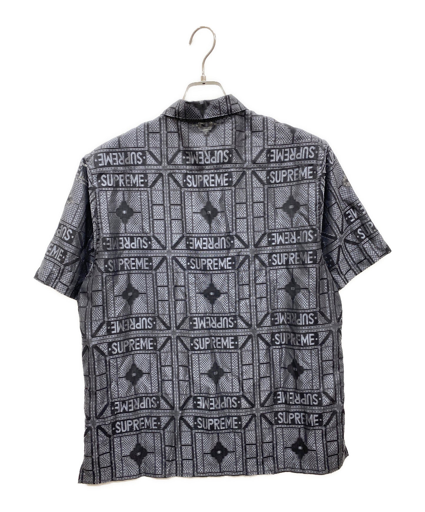 [Pre-owned] SUPREME Tray Jacquard S S Shirt