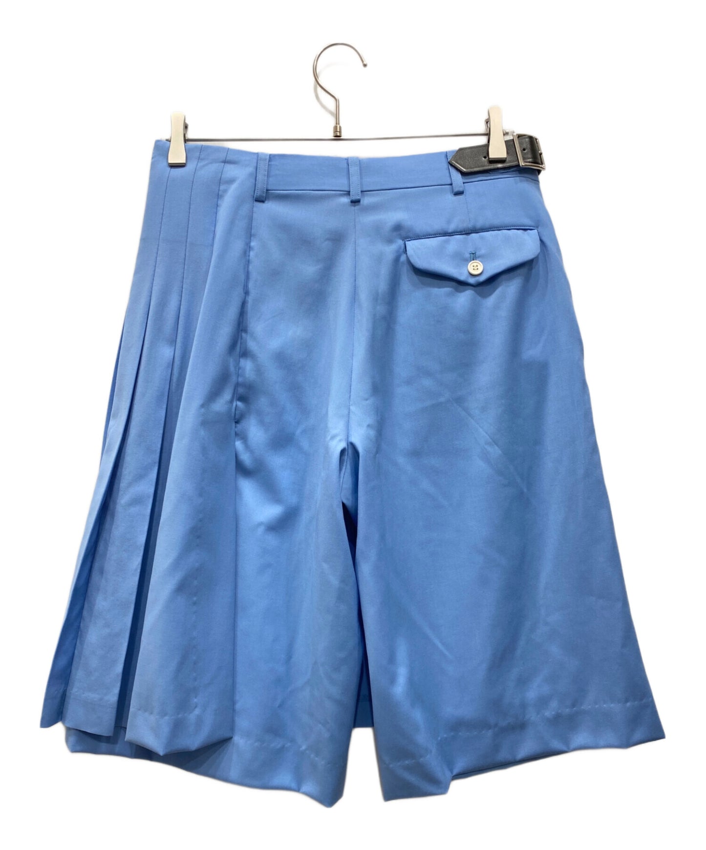 [Pre-owned] COMME des GARCONS HOMME PLUS Pleated Skirt Shorts, Layered Design, AD2023, Oversized Wrap PL-P011