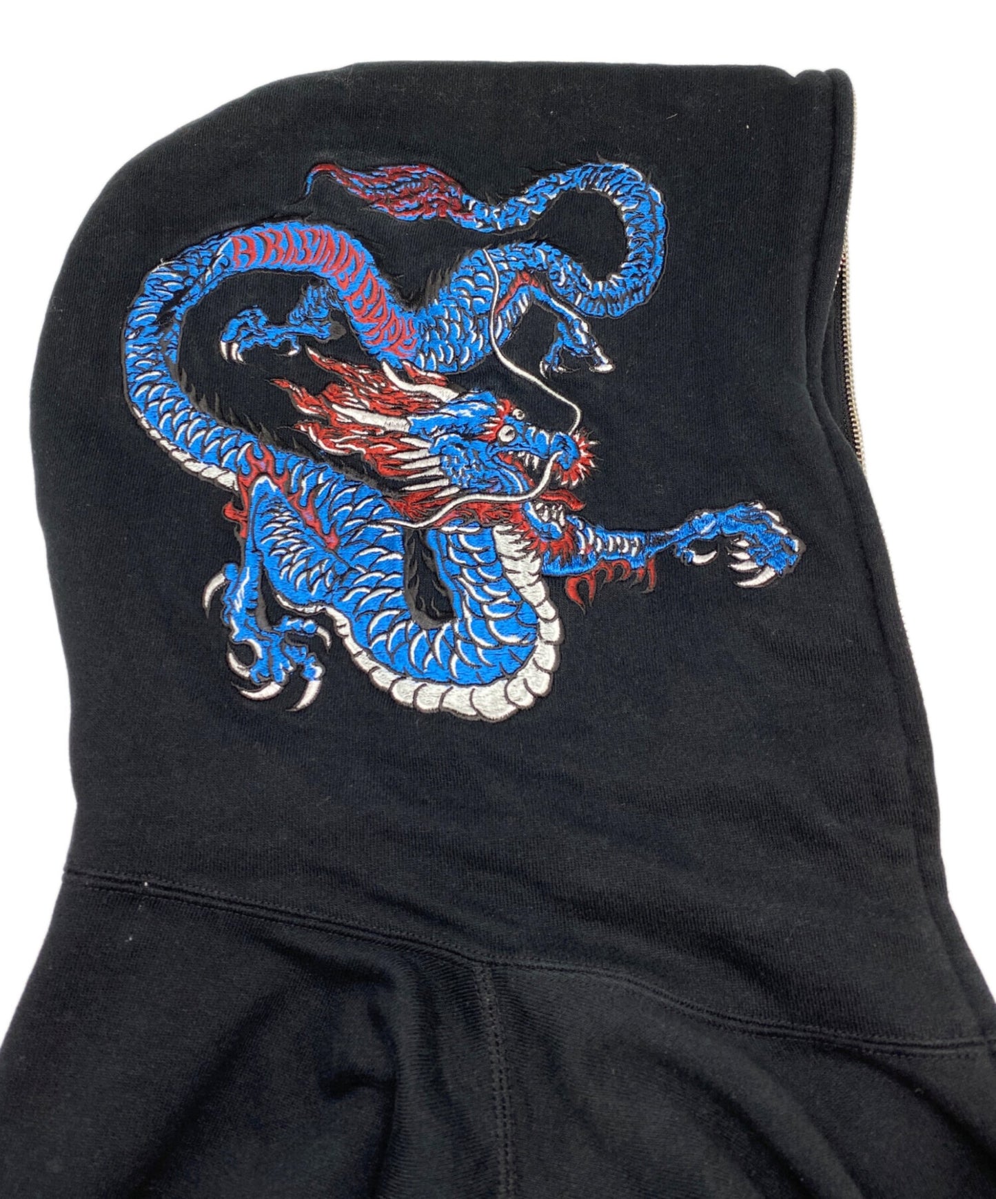 [Pre-owned] A BATHING APE Tiger & Dragon Relaxed Fit Full Zip Hoodie 001zpk701002l