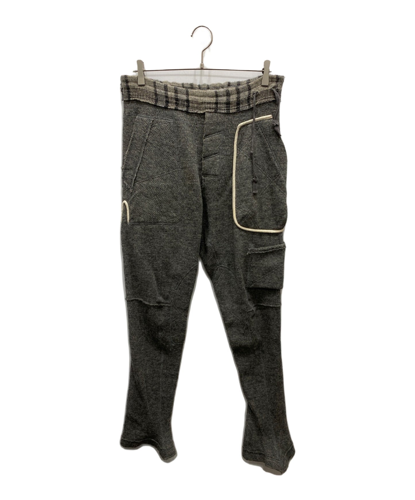 [Pre-owned] TAKAHIROMIYASHITA TheSoloIst. Cashmere blend design knit pants 0221a