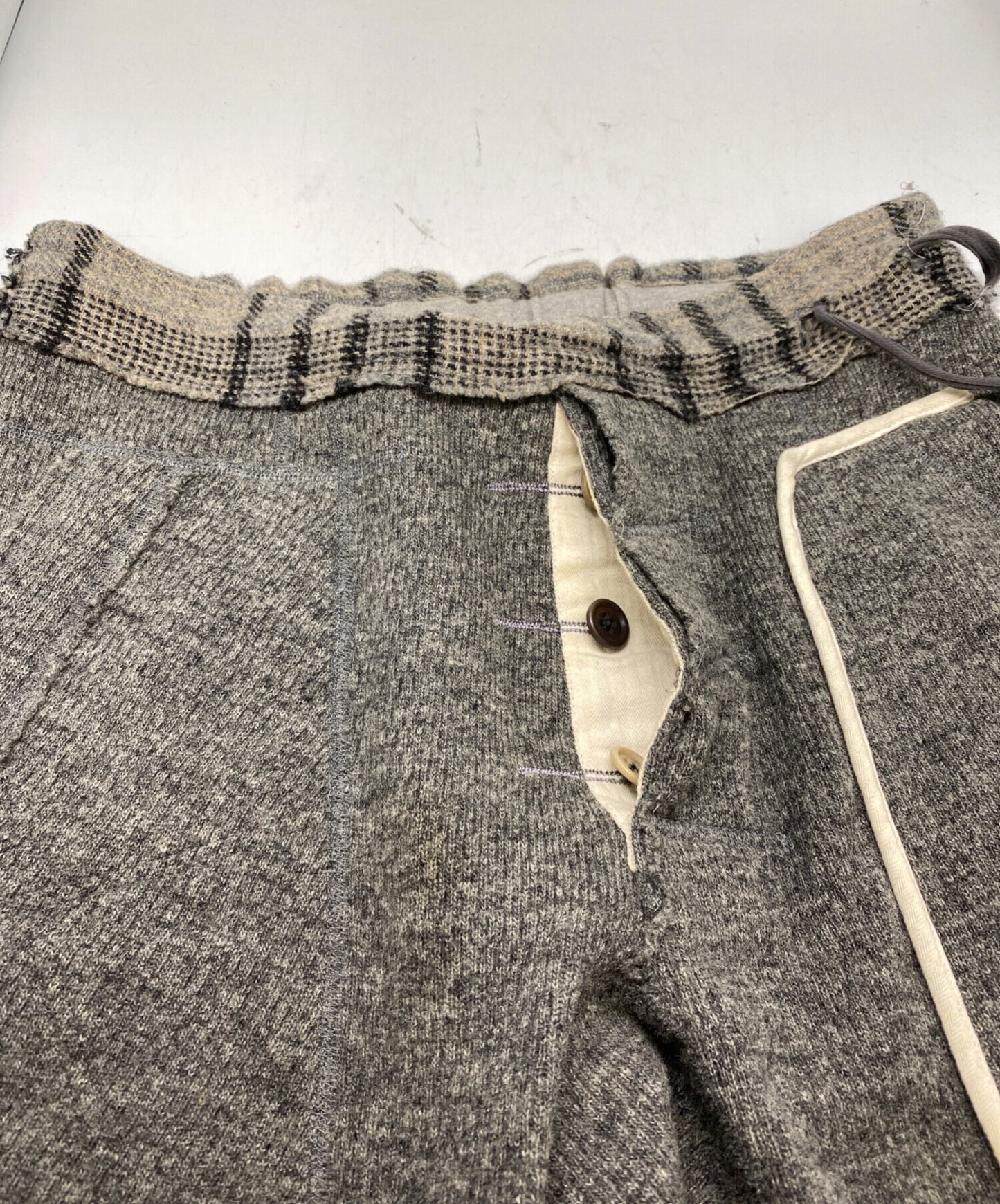 [Pre-owned] TAKAHIROMIYASHITA TheSoloIst. Cashmere blend design knit pants 0221a