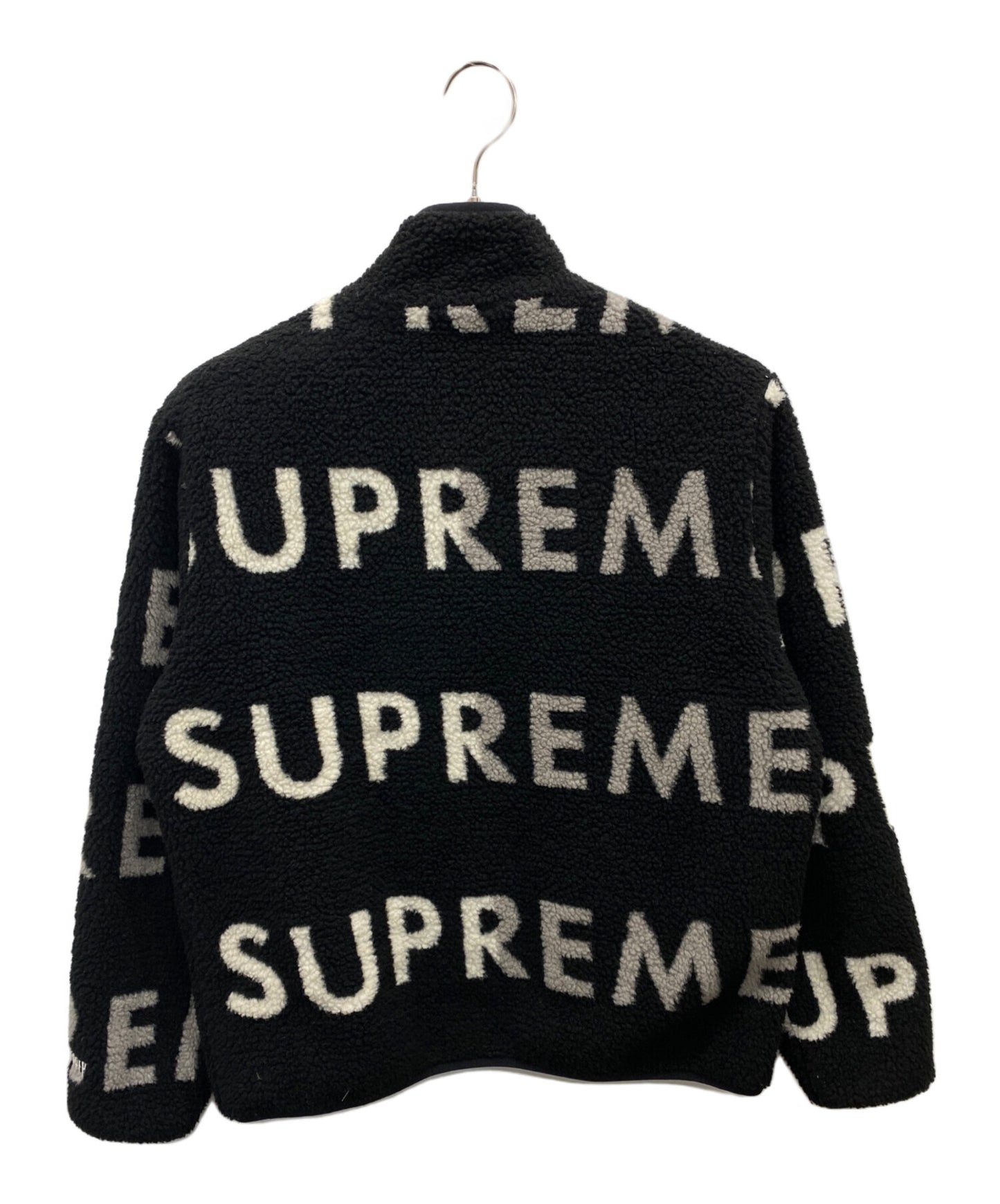[Pre-owned] SUPREME Reversible Logo Fleece Jacket
