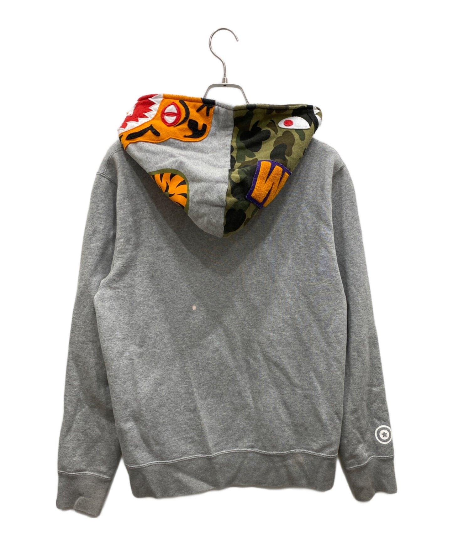 [Pre-owned] A BATHING APE CrazyFace Full Zip Hoody 001zpi801010m