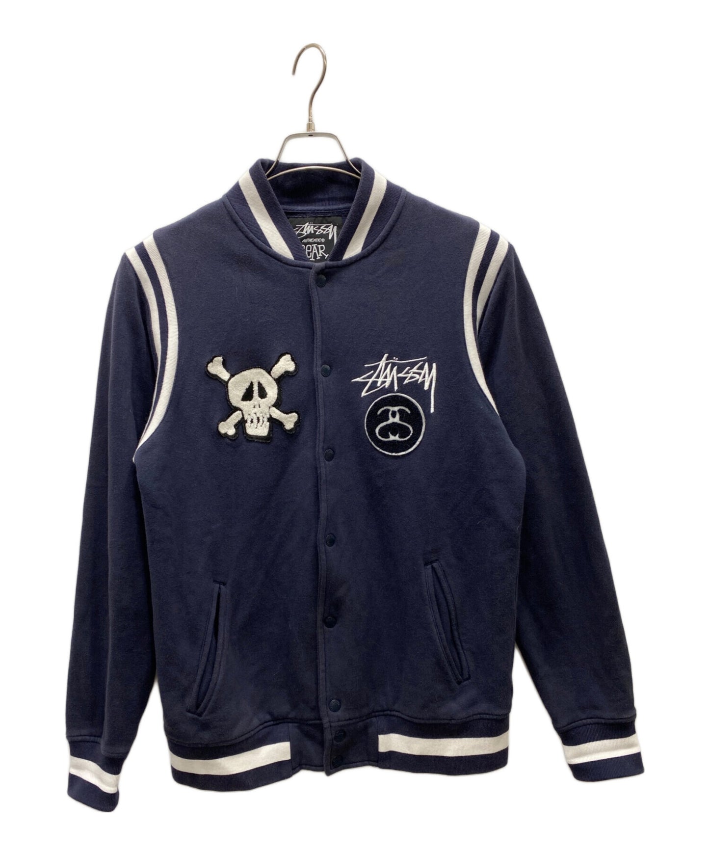 [Pre-owned] stussy Sweat Varsity Jacket