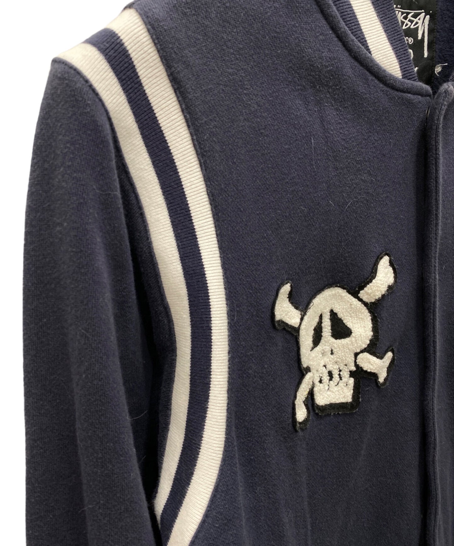 [Pre-owned] stussy Sweat Varsity Jacket