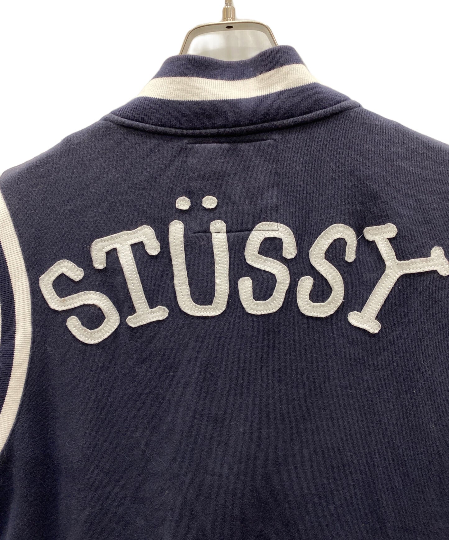 [Pre-owned] stussy Sweat Varsity Jacket