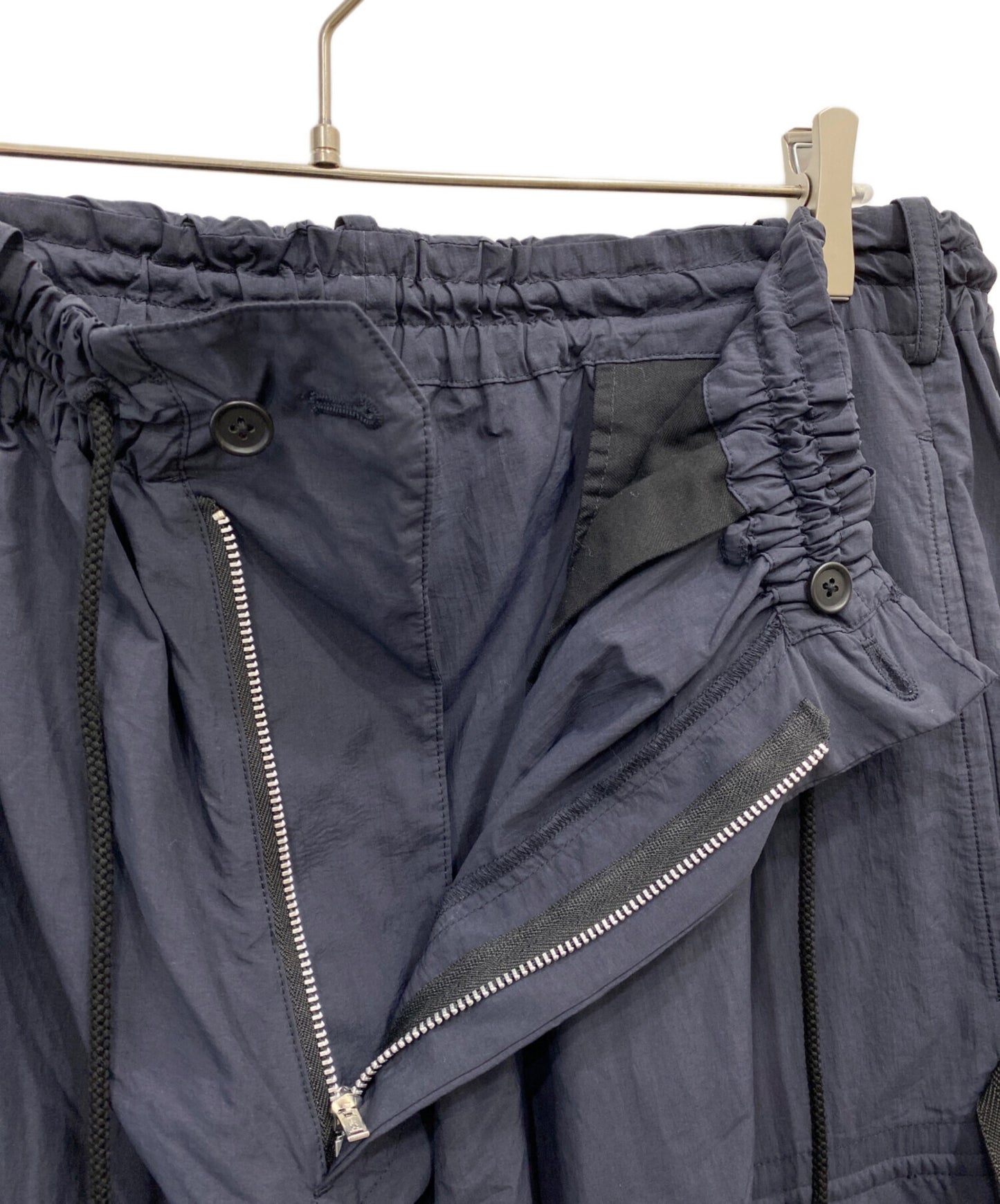 [Pre-owned] s'yte NYLON TAFFETA ARMY TECHNO PANTS UI-P31-600