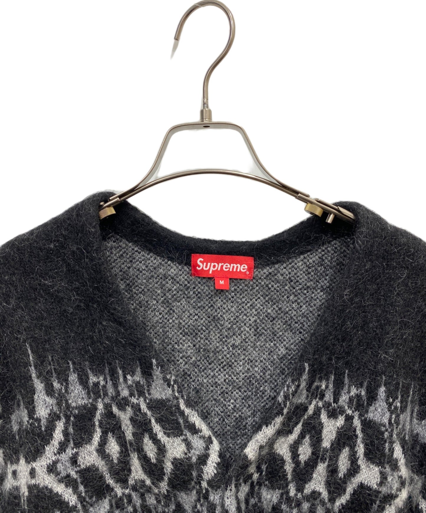 [Pre-owned] SUPREME 22AW Abstract Stripe Cardigan