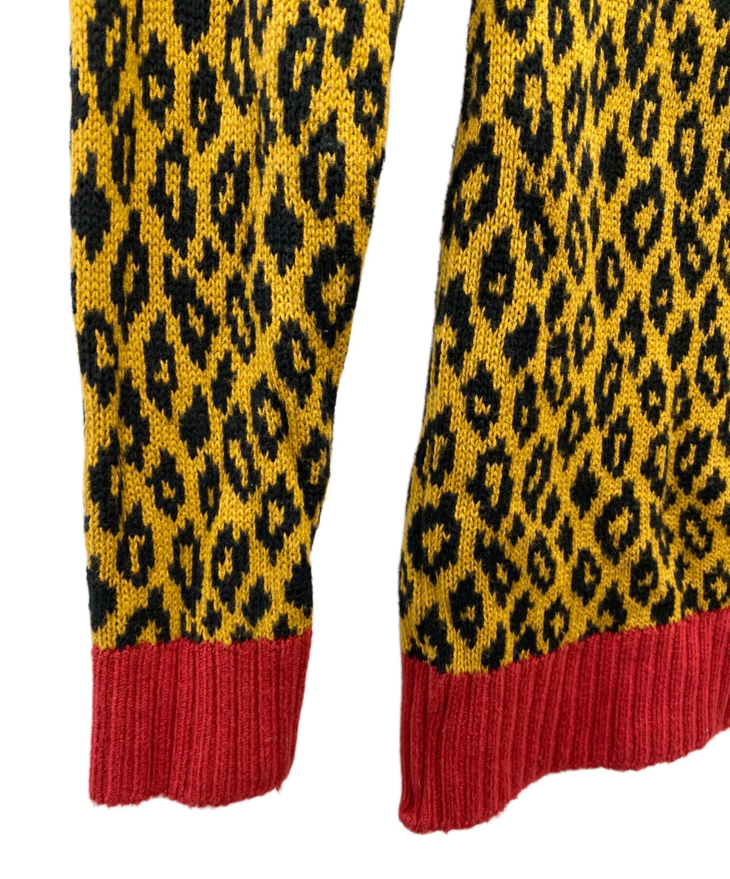 [Pre-owned] Hysteric Glamour Leopard-print cotton knit