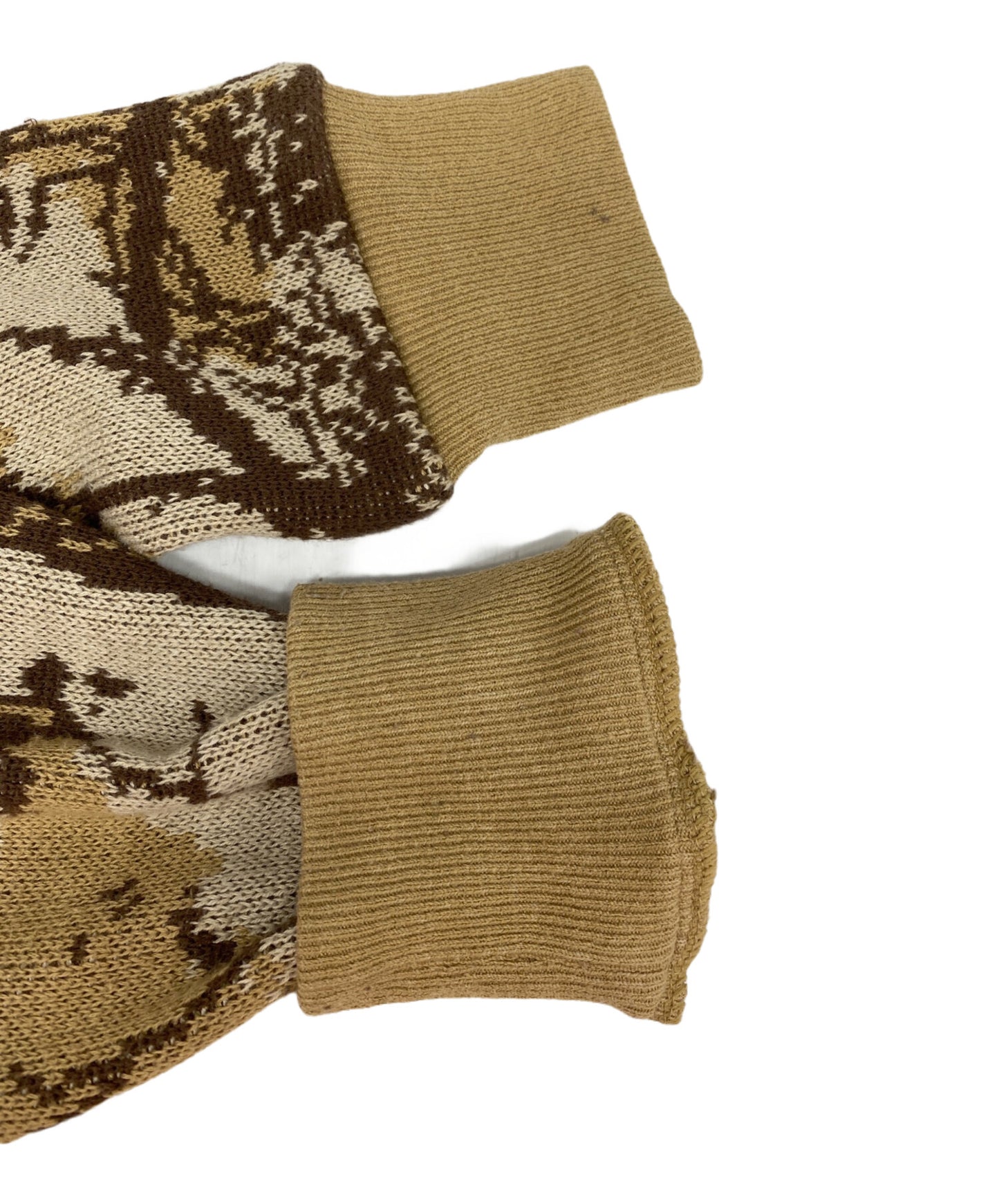 [Pre-owned] KAPITAL 8G Jacquard Knit Vintage Crew Sweater K2409KN803