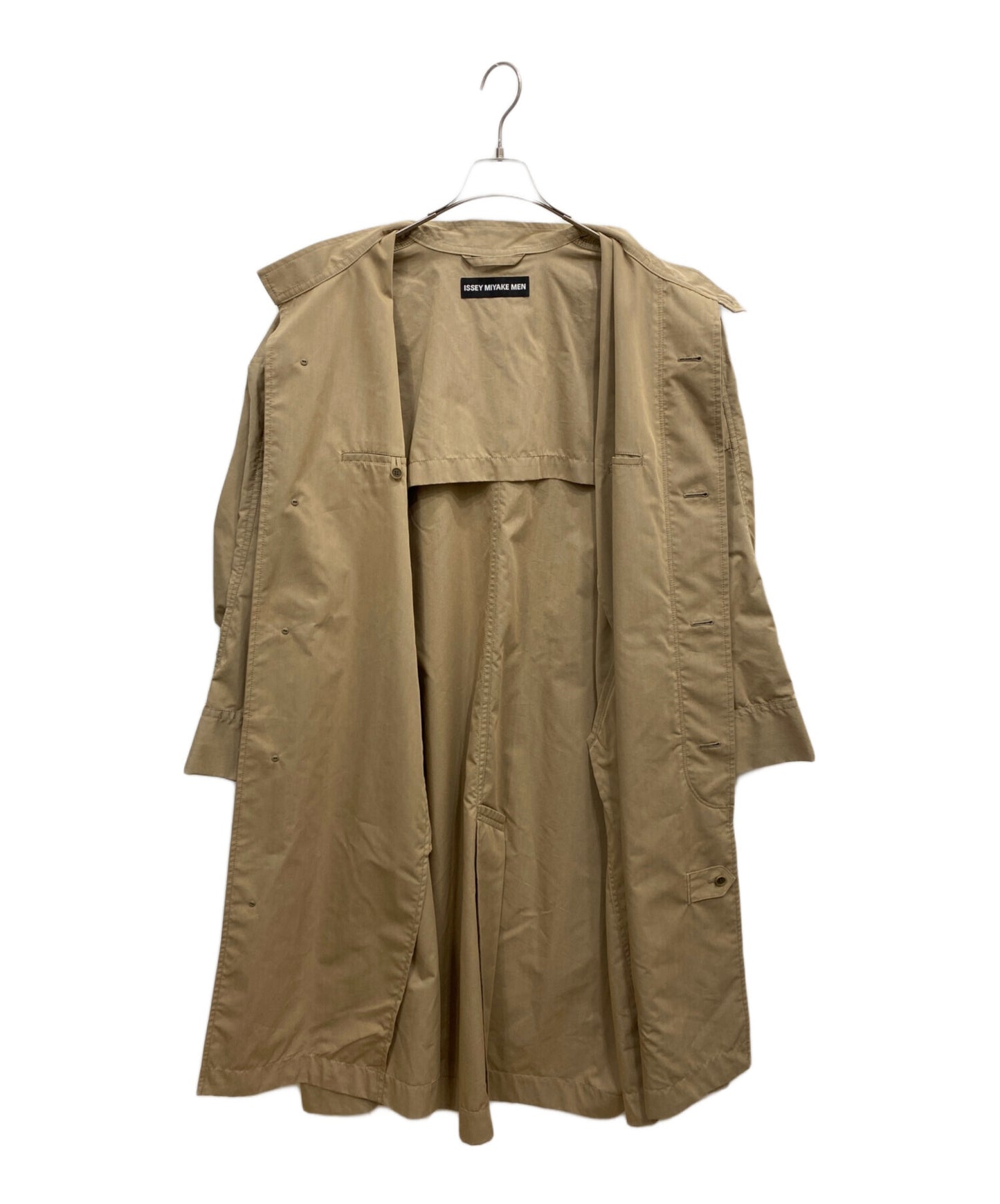 [Pre-owned] ISSEY MIYAKE Oversized stand collar coat ME21FA022