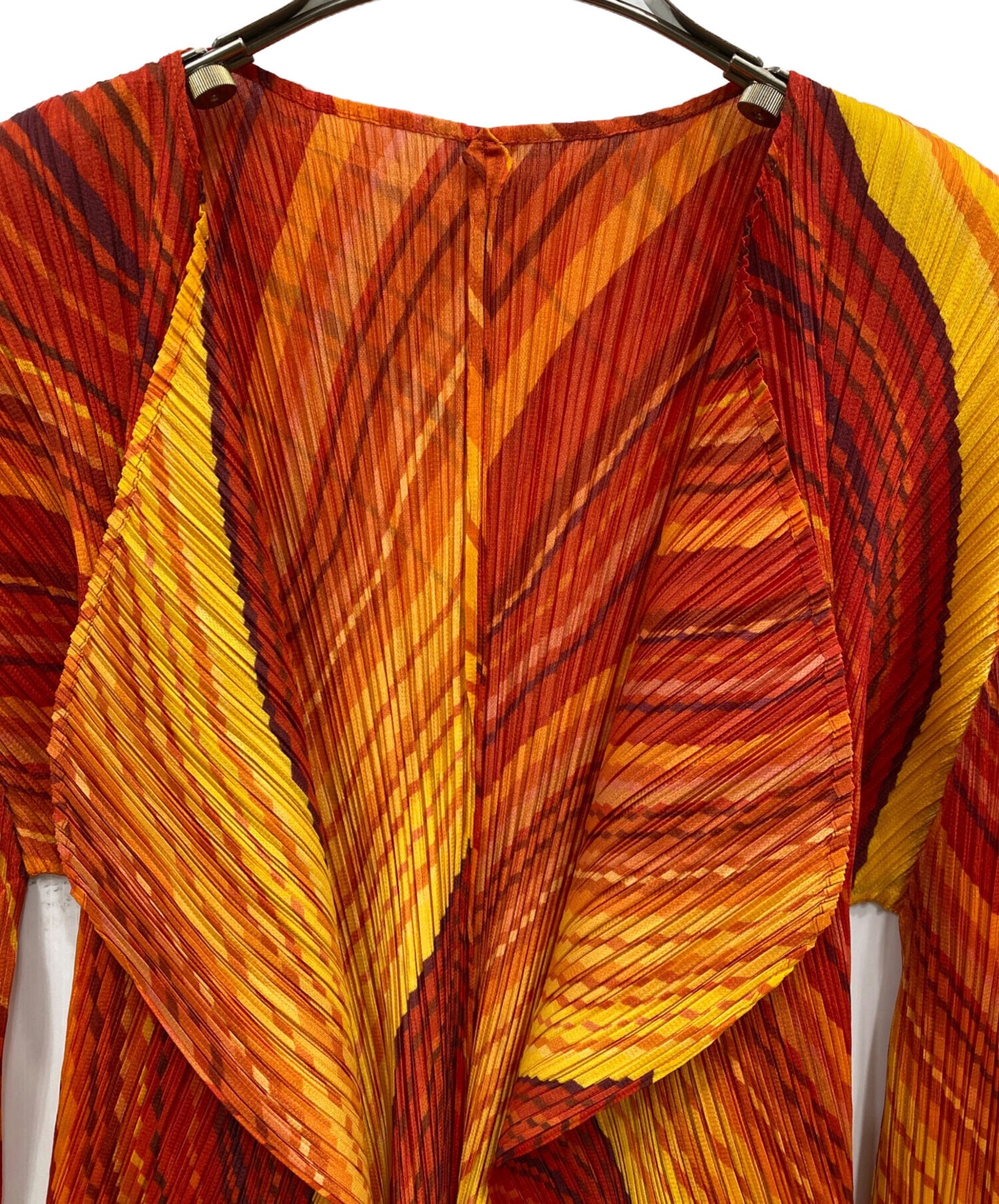 [Pre-owned] PLEATS PLEASE full-length cardigan PP23-J0695