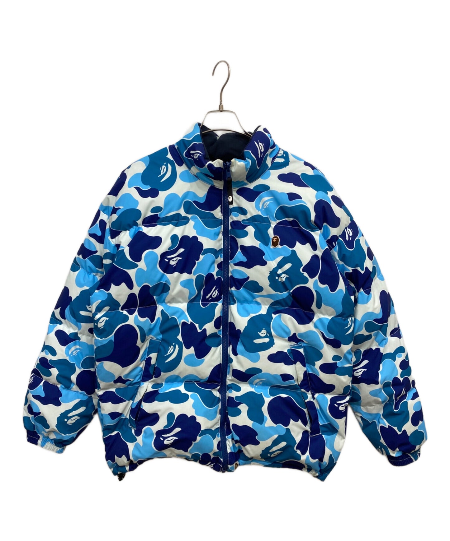 [Pre-owned] A BATHING APE ABC CAMO REVERSIBLE DOWN JACKET 001DNJ801007M