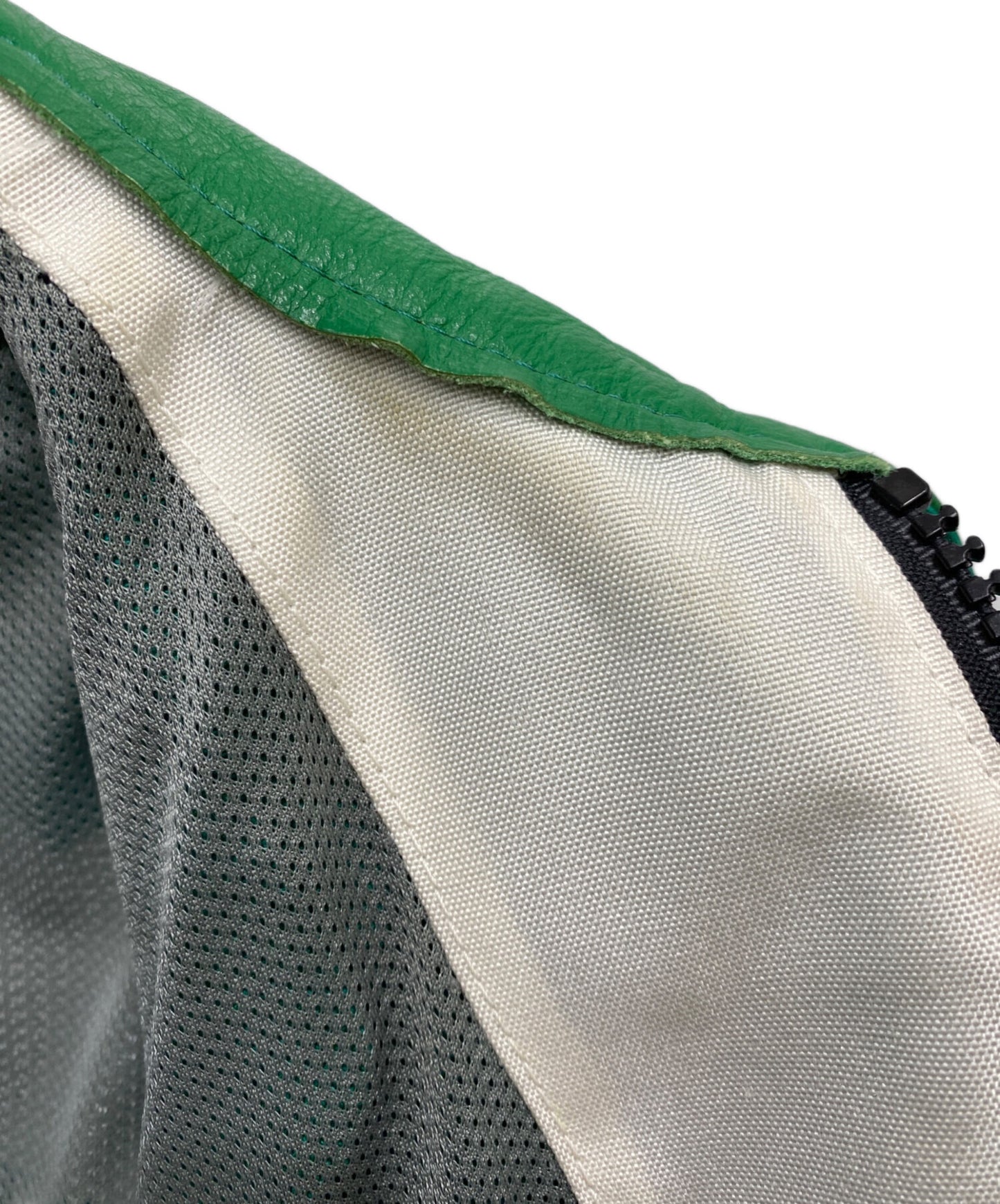 [Pre-owned] SUPREME Leather Cordura Jacket