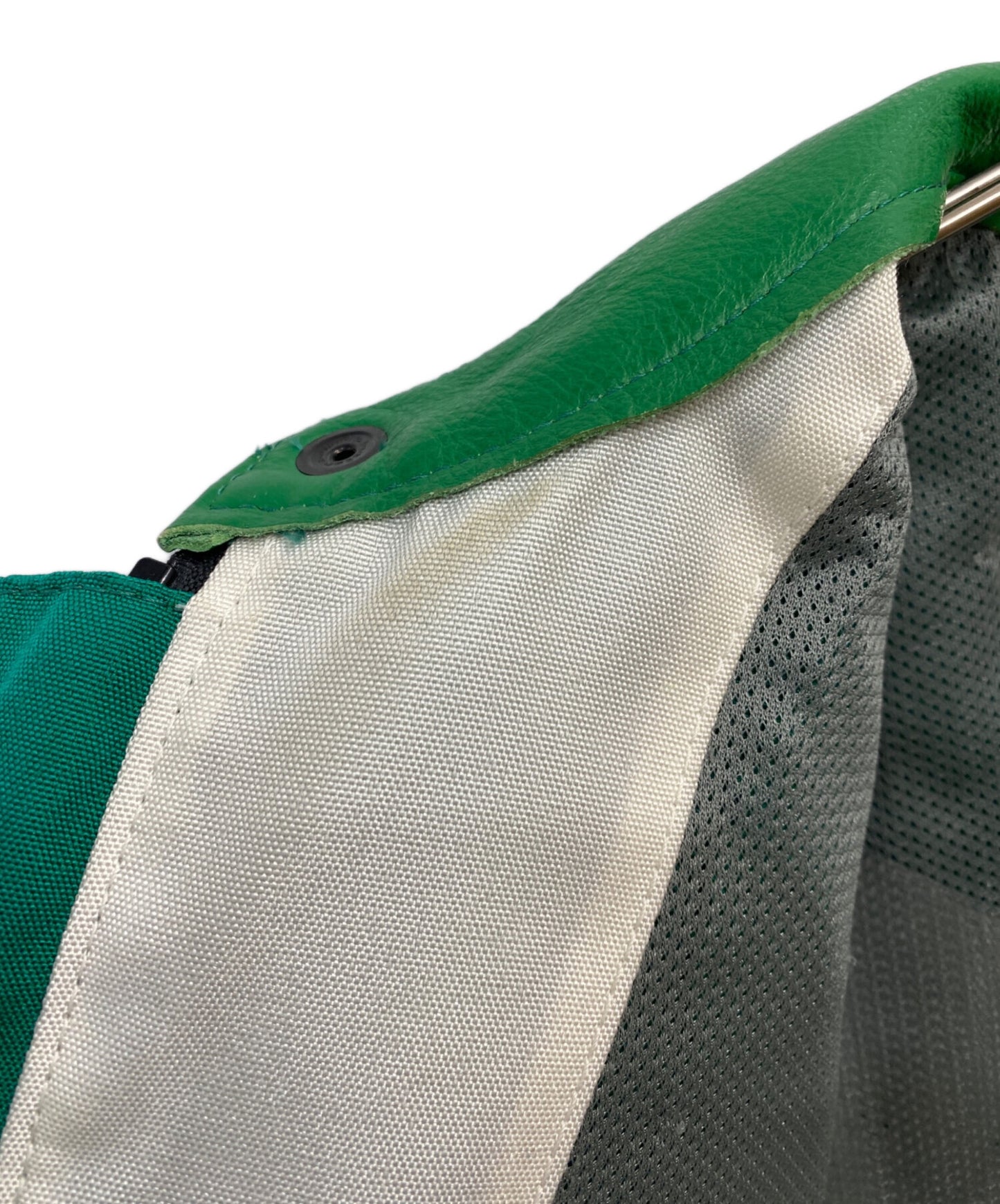 [Pre-owned] SUPREME Leather Cordura Jacket