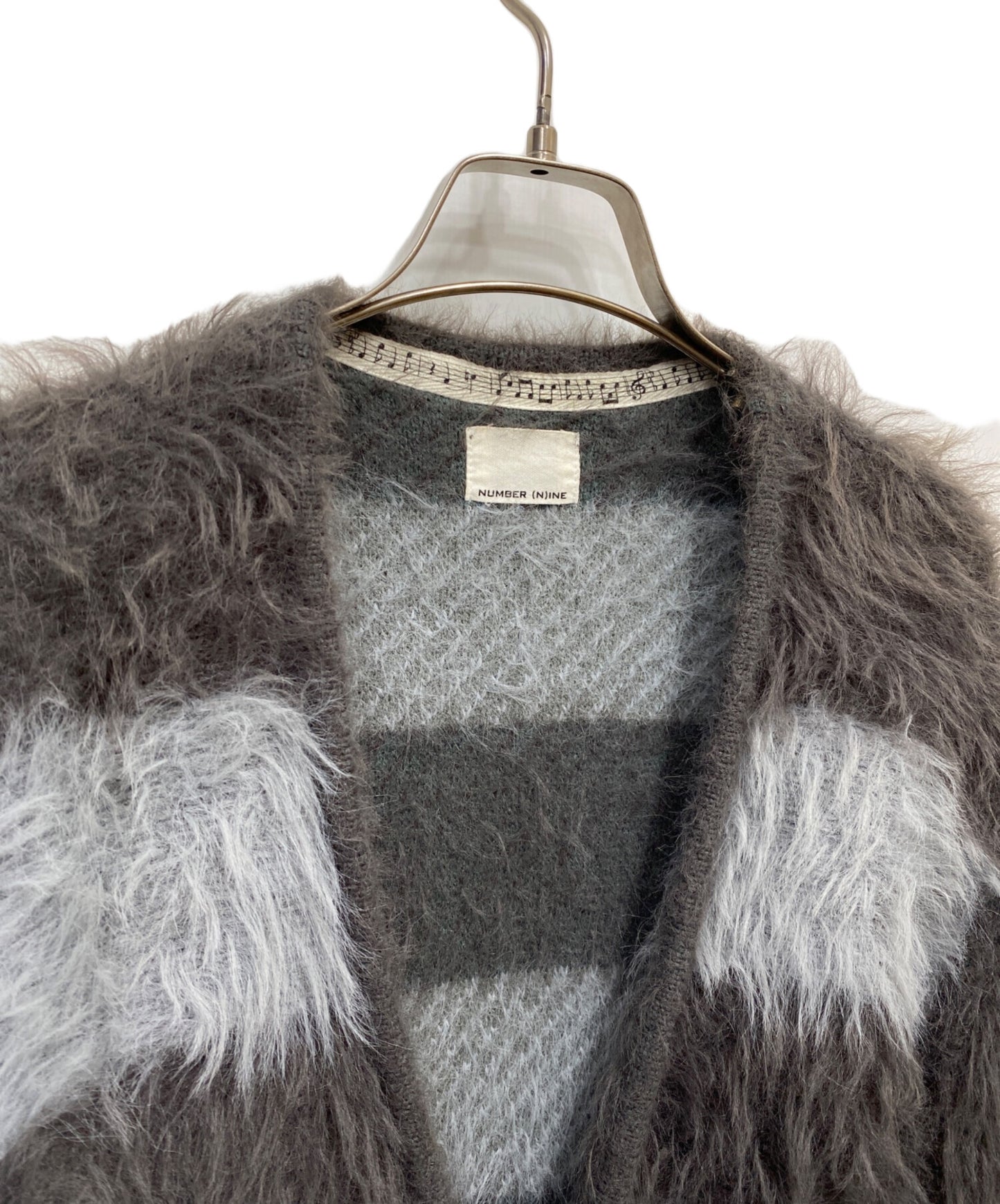 [Pre-owned] NUMBER (N)INE Feather Fur Yarn Cardigan 819531003