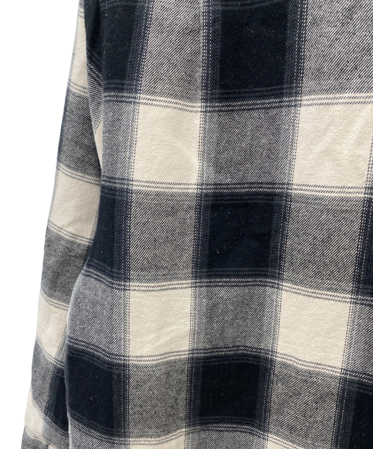 [Pre-owned] SUPREME 17AW  Buffalo Plaid Sherpa-Lined Chore Shirt