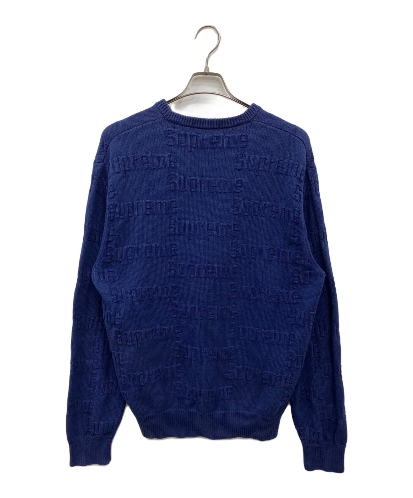 [Pre-owned] SUPREME 19AW Raised Logo Sweater