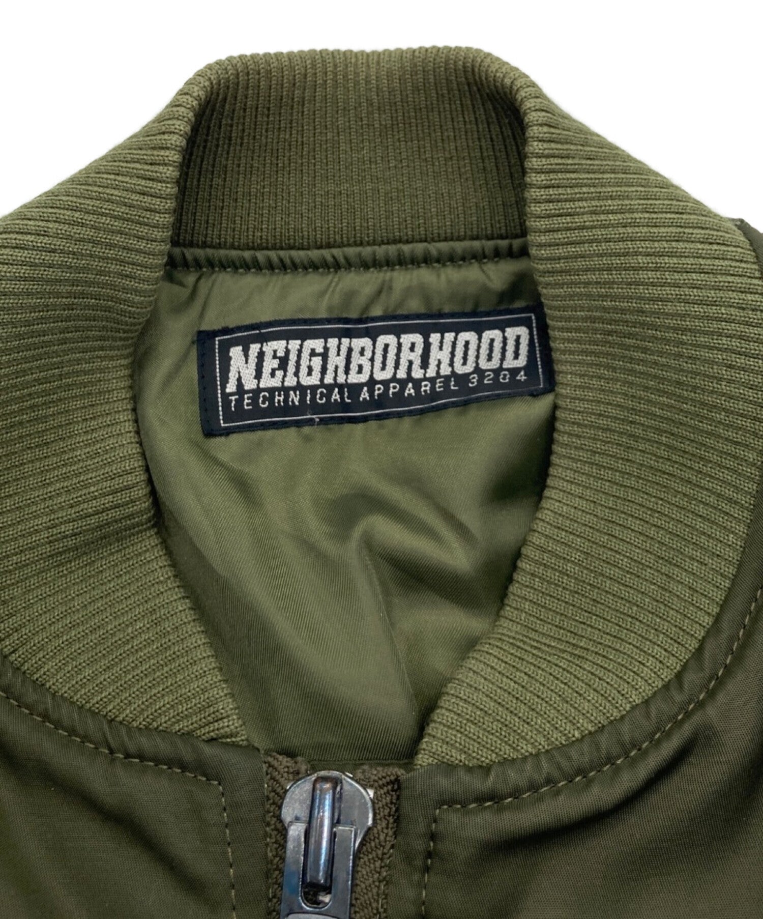 Neighborhood MA1 Flight bomber jacket - Green