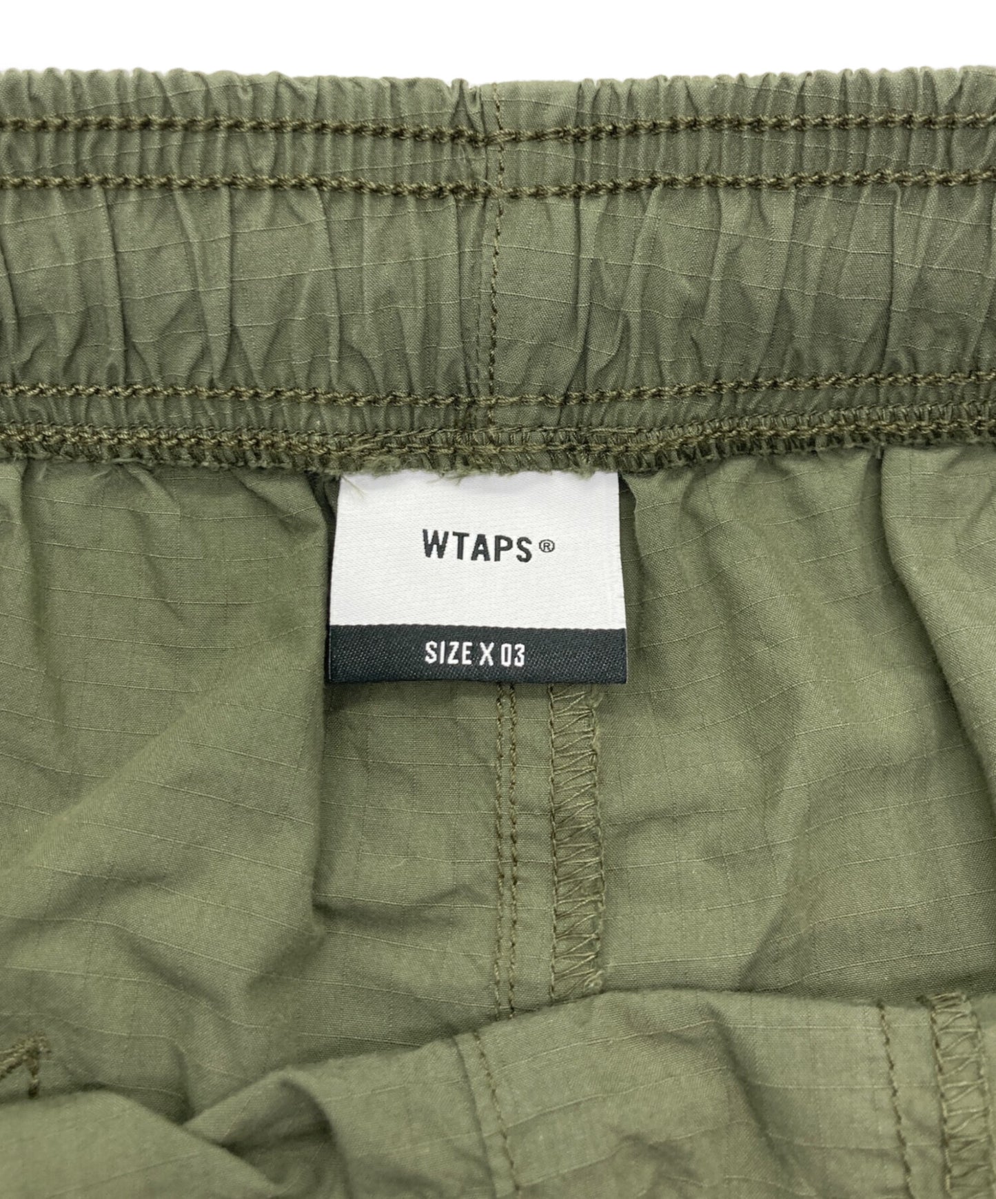 [Pre-owned] WTAPS SDDS2001 / SHORTS / NYCO. RIPSTOP. CORDURA® Nylon Ripstop Easy Shorts 241CWDT-PTM07