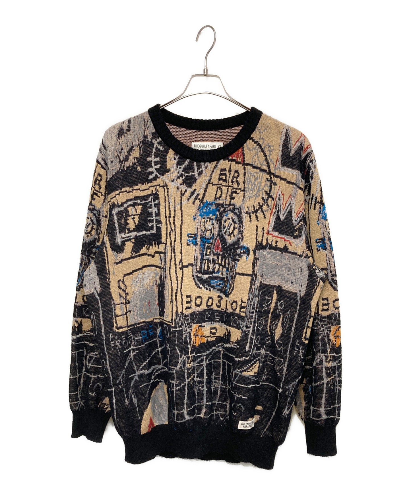 [Pre-owned] WACKO MARIA MOHAIR KNIT JACQUARD SWEATER