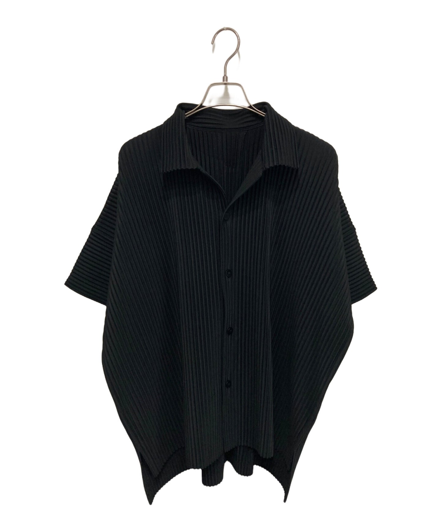 [Pre-owned] HOMME PLISSE ISSEY MIYAKE MONTHLY COLOR JULY SHIRT / Pleated open collar shirt HP43JJ102