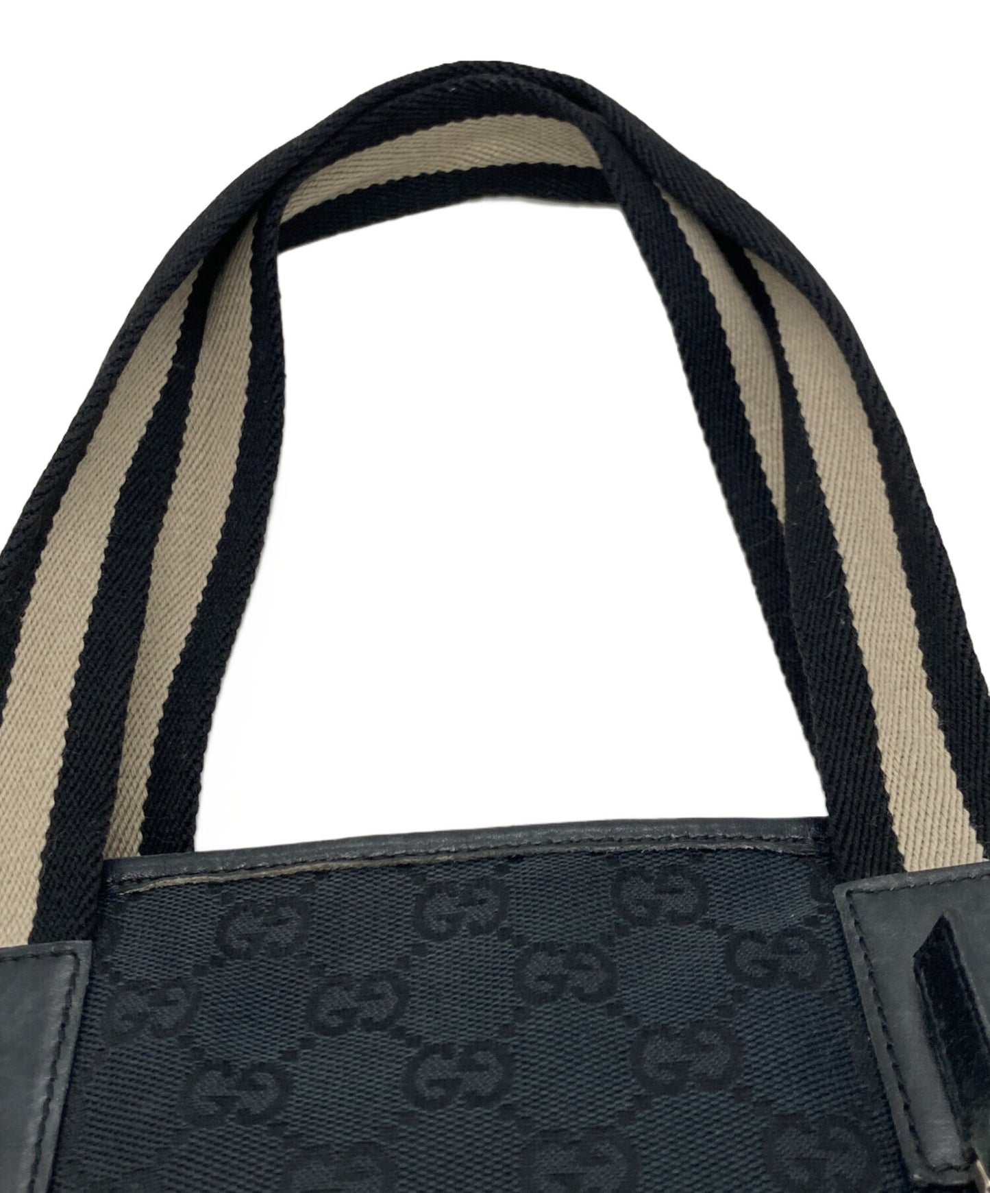 [Pre-owned] GUCCI GG canvas tote bag/handbag 019-0402