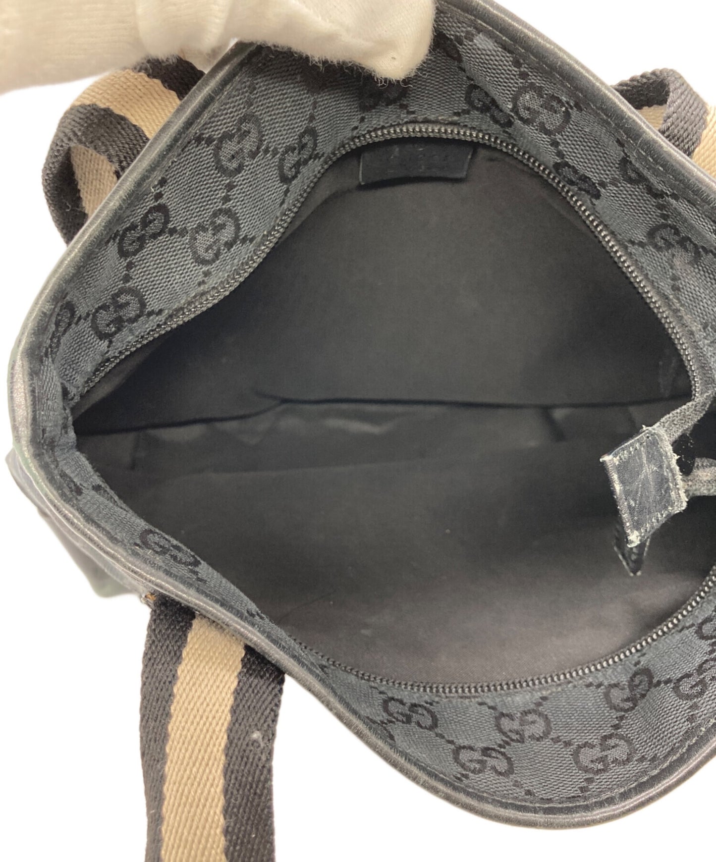 [Pre-owned] GUCCI GG canvas tote bag/handbag 019-0402