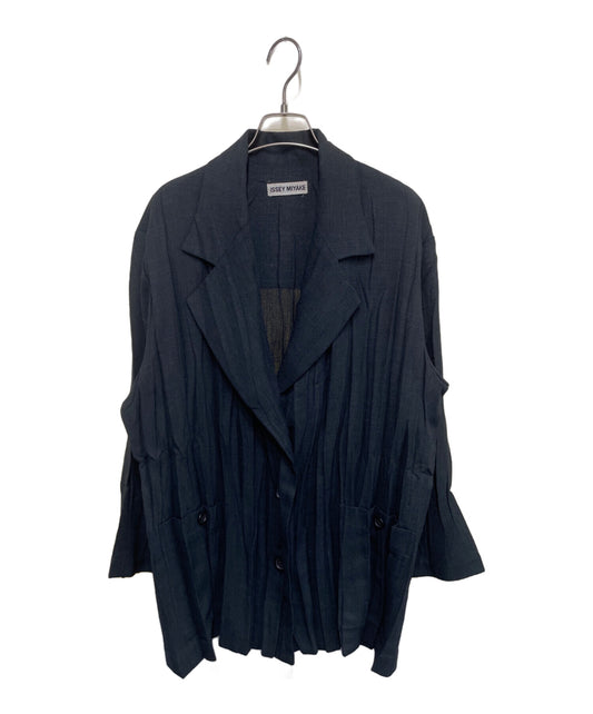 [Pre-owned] ISSEY MIYAKE pleated jacket IM51-FD909