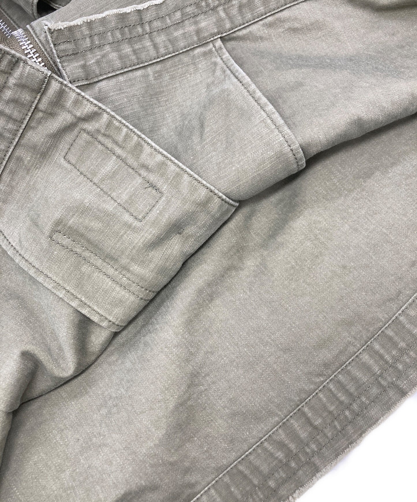 [Pre-owned] NEIGHBORHOOD UNTRIMMED ZIP SHIRT LS 251AQNH-SHM06