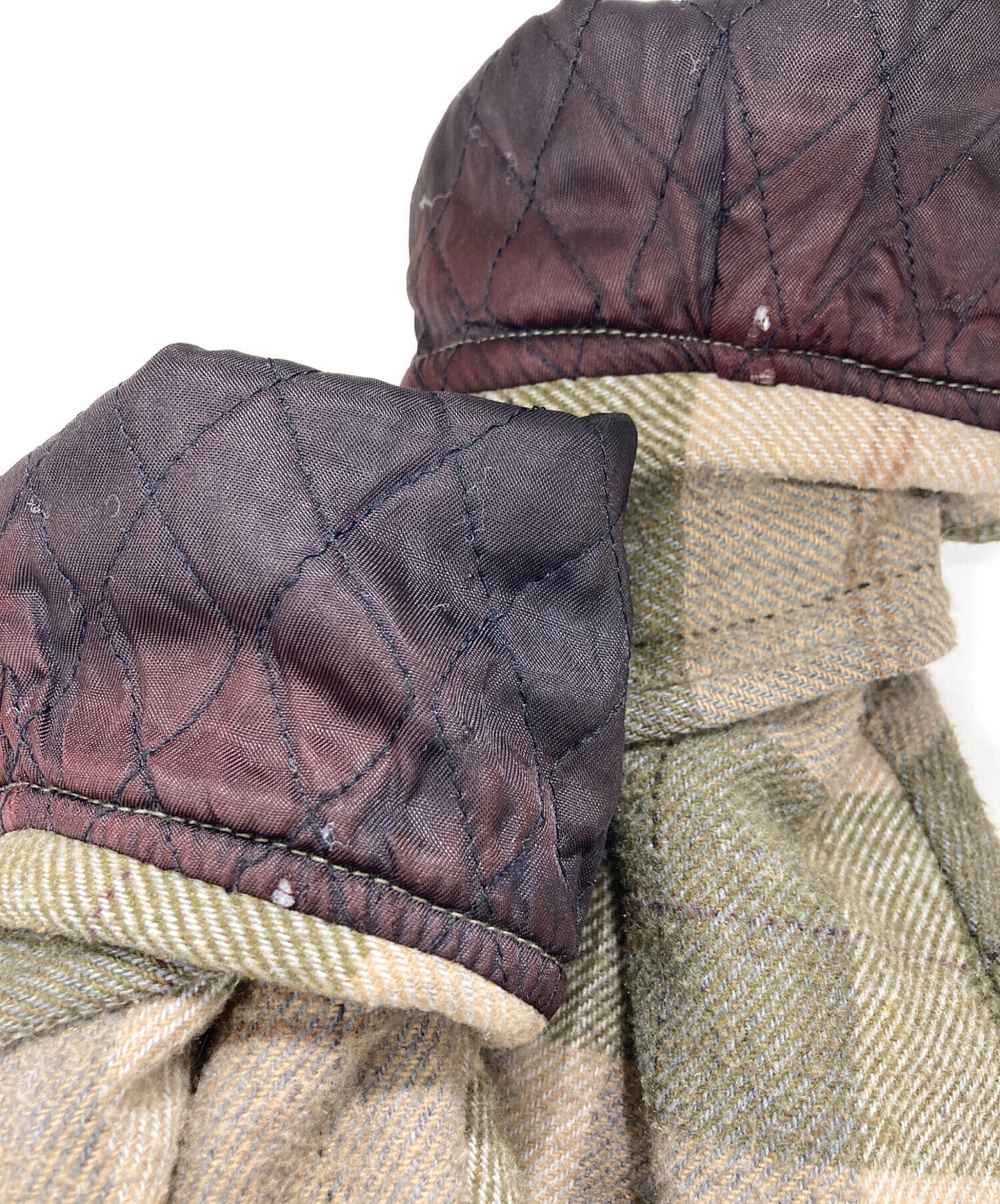 [Pre-owned] stussy 90's Checked Wool Jacket