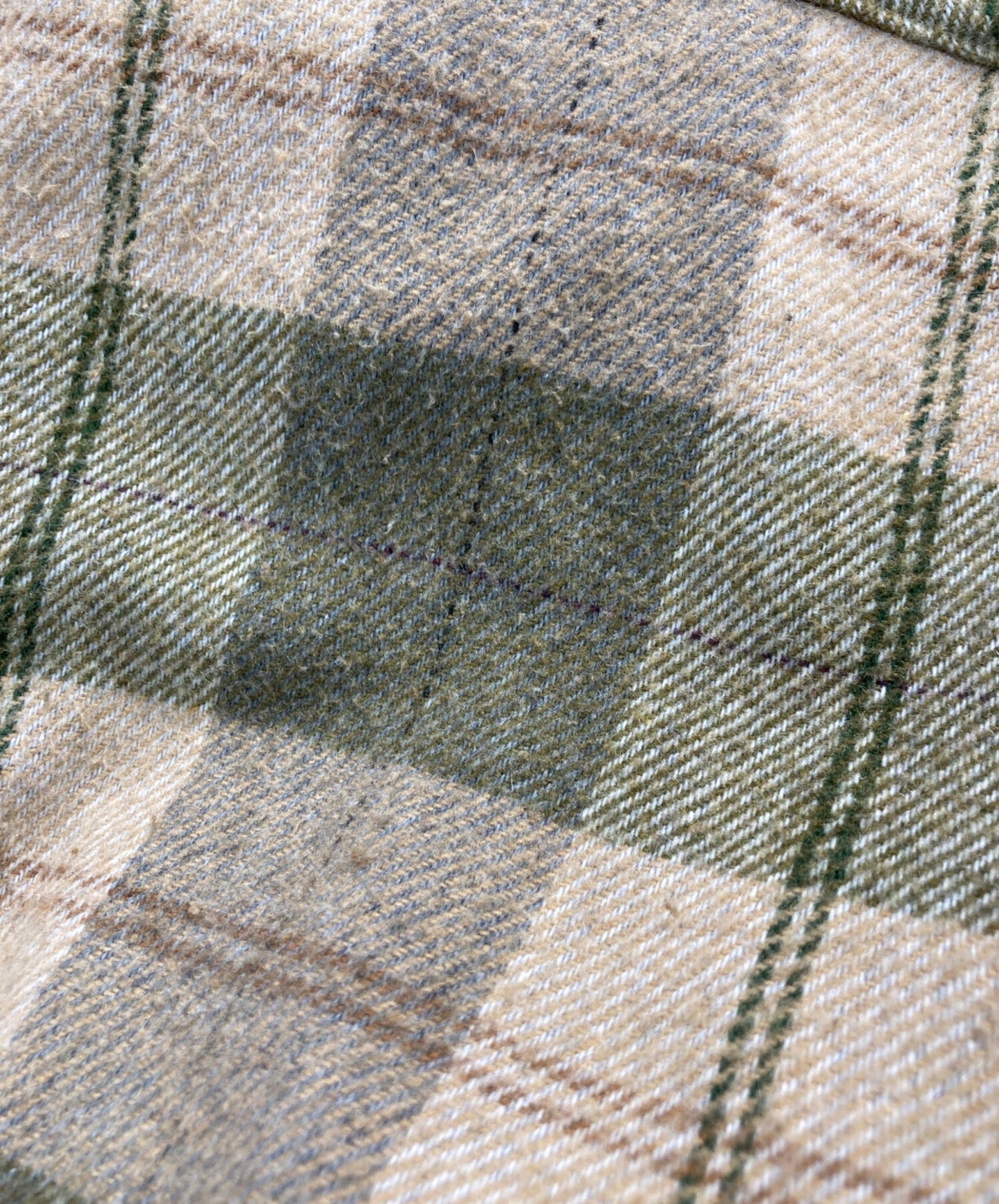 [Pre-owned] stussy 90's Checked Wool Jacket