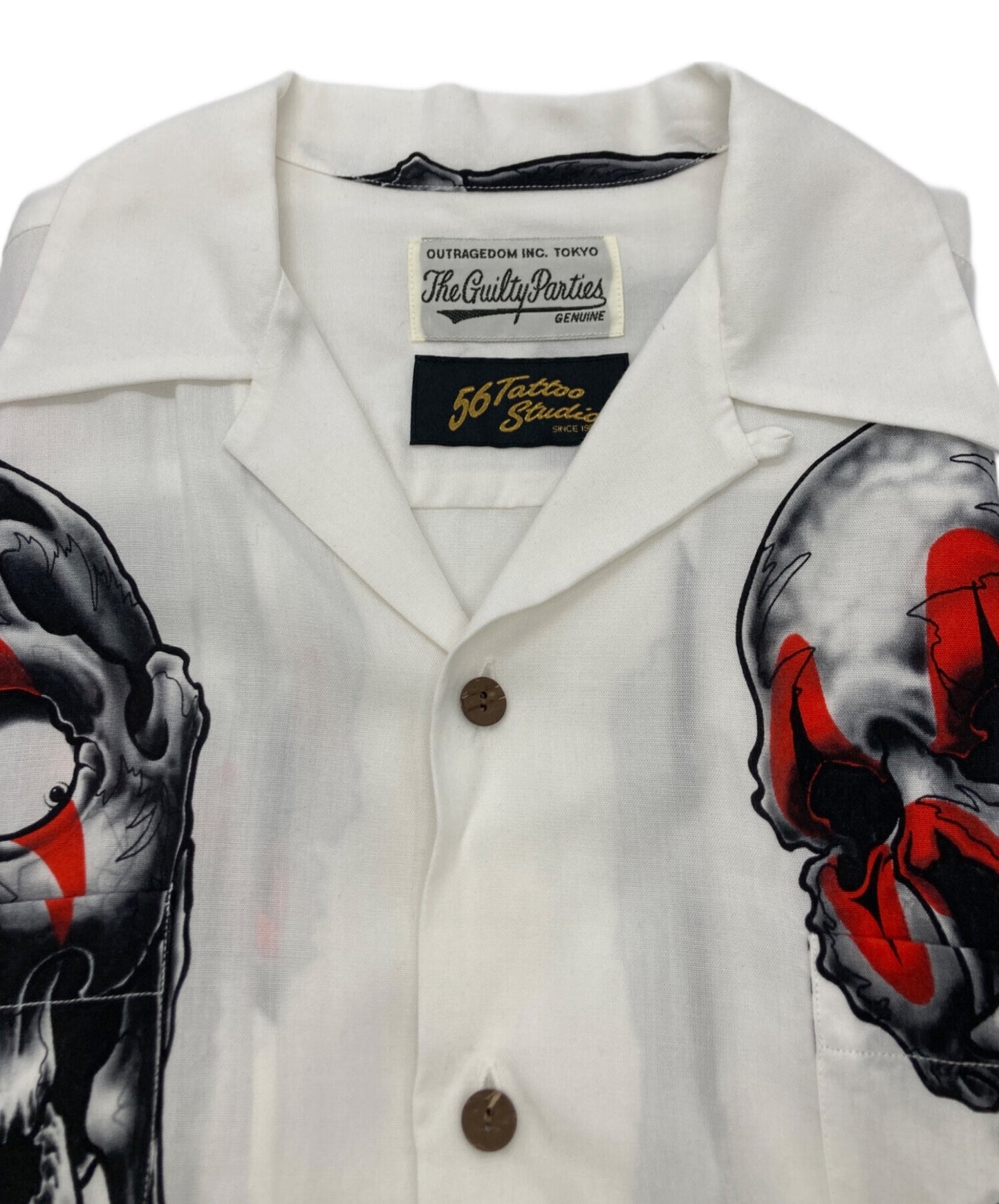 [Pre-owned] WACKO MARIA 56 TATTOO STUDIO / HAWAIIAN SHIRT