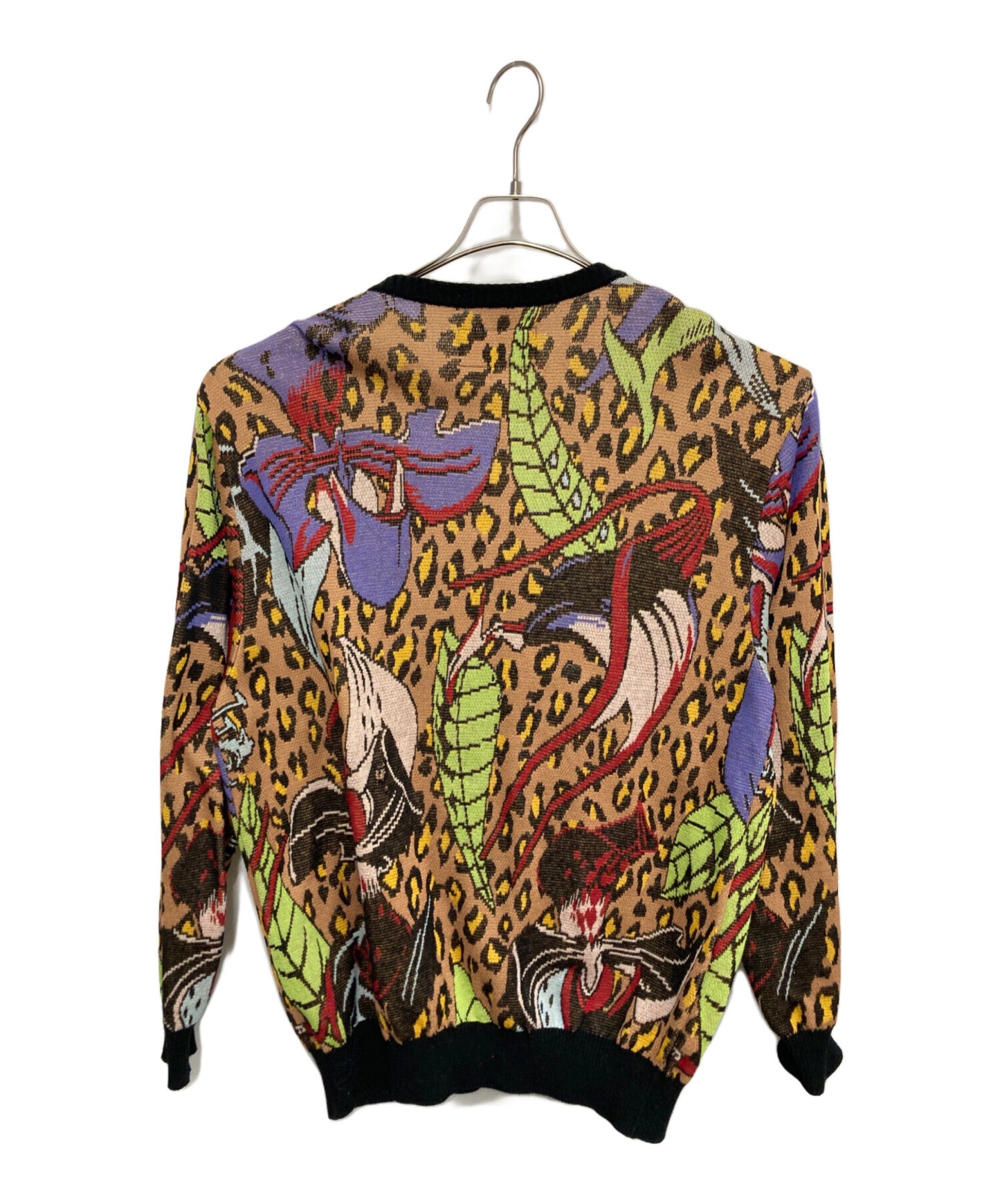 [Pre-owned] WACKO MARIA Hyakka-zu Jacquard Cardigan