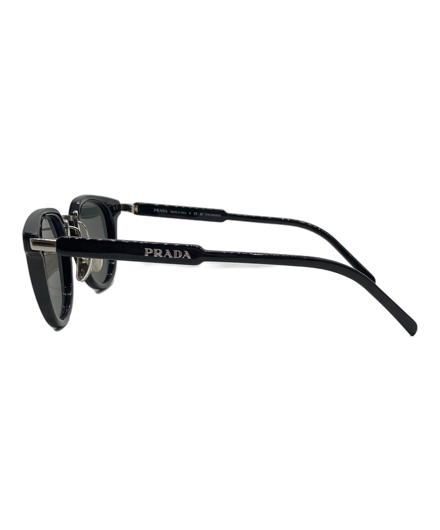 [Pre-owned] PRADA Sunglasses / Bottle Lens Prada Logo Sunglasses SPR17Y 1AB-03R