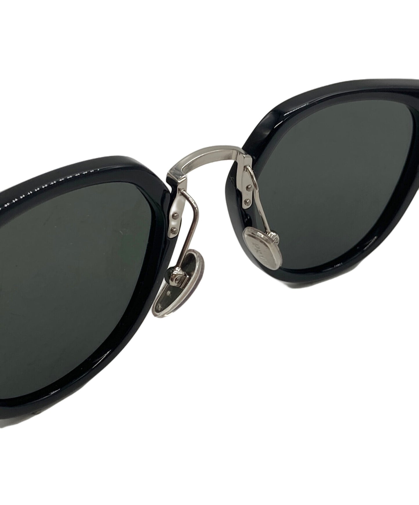 [Pre-owned] PRADA Sunglasses / Bottle Lens Prada Logo Sunglasses SPR17Y 1AB-03R