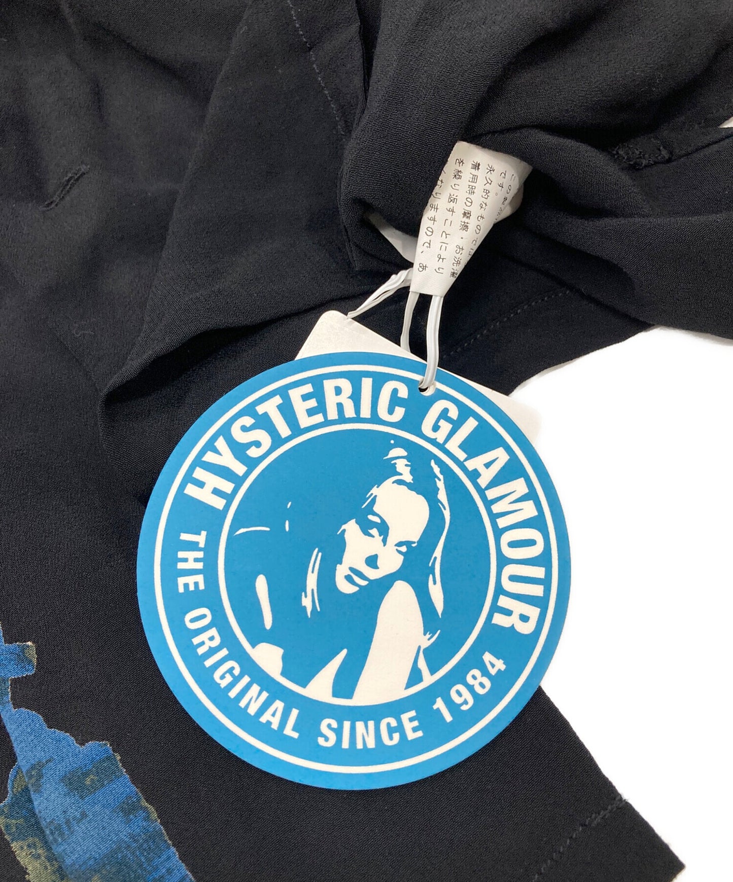 [Pre-owned] Hysteric Glamour GRIM REAPER Open collar shirt / Short sleeve shirt 02172AH03