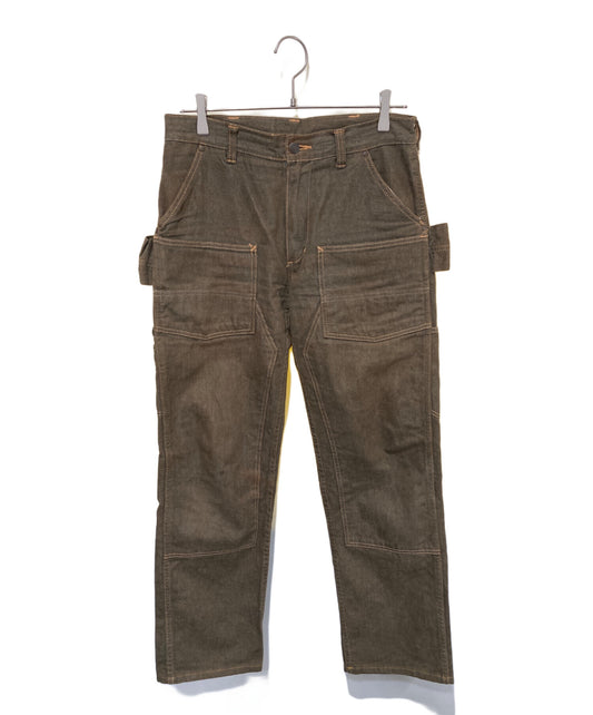 [Pre-owned] A BATHING APE Double Knee Denim Pants / Painter Denim Pants