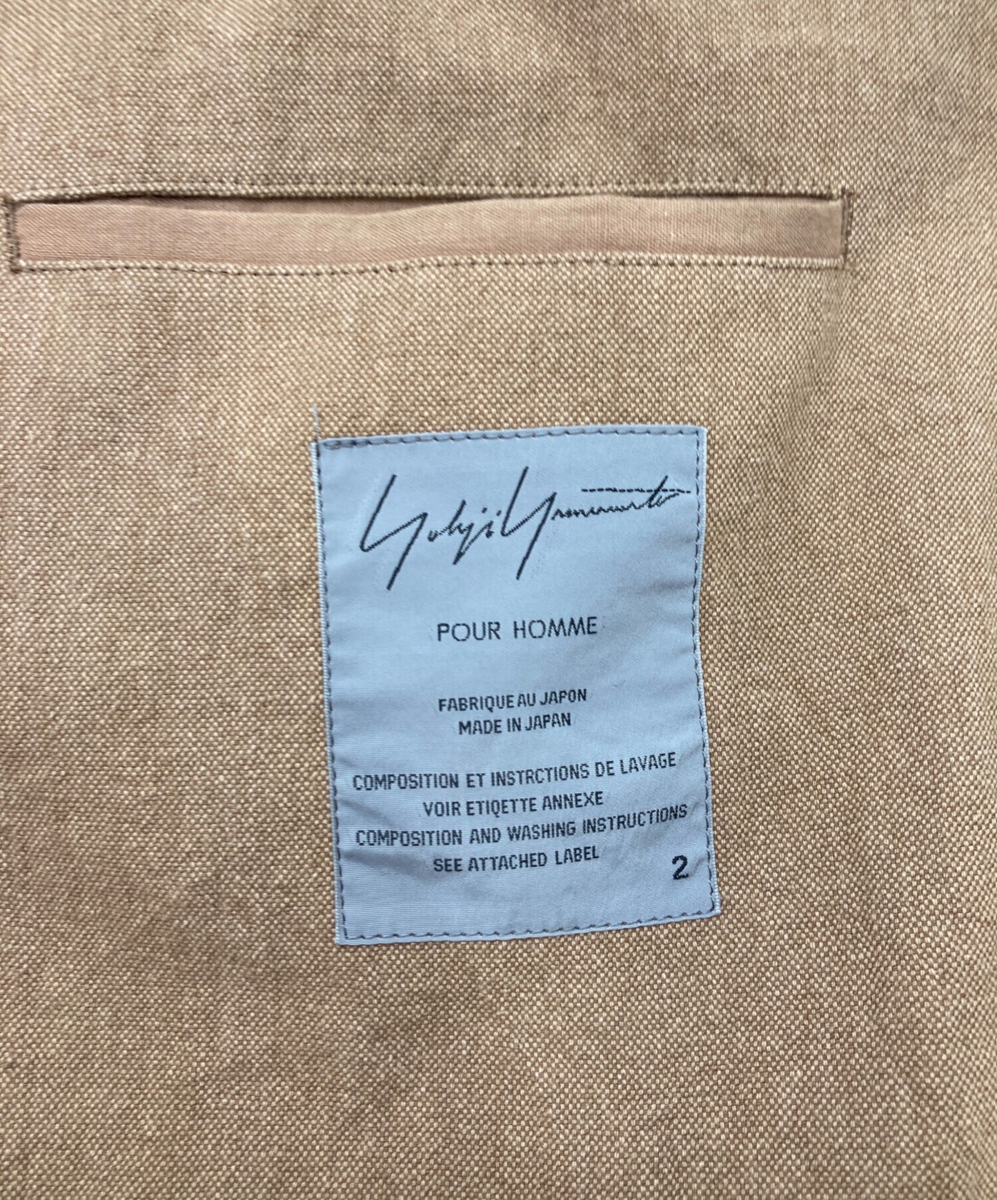 [Pre-owned] Yohji Yamamoto pour homme Tailored Jackets/3B Jackets HK-J07-068