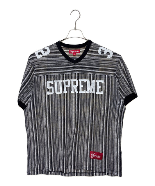 [Pre-owned] SUPREME Open Knit Football Top T-shirt