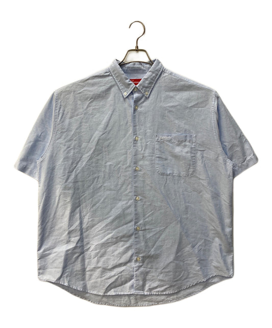 [Pre-owned] SUPREME Loose Fit S/S Oxford Shirt