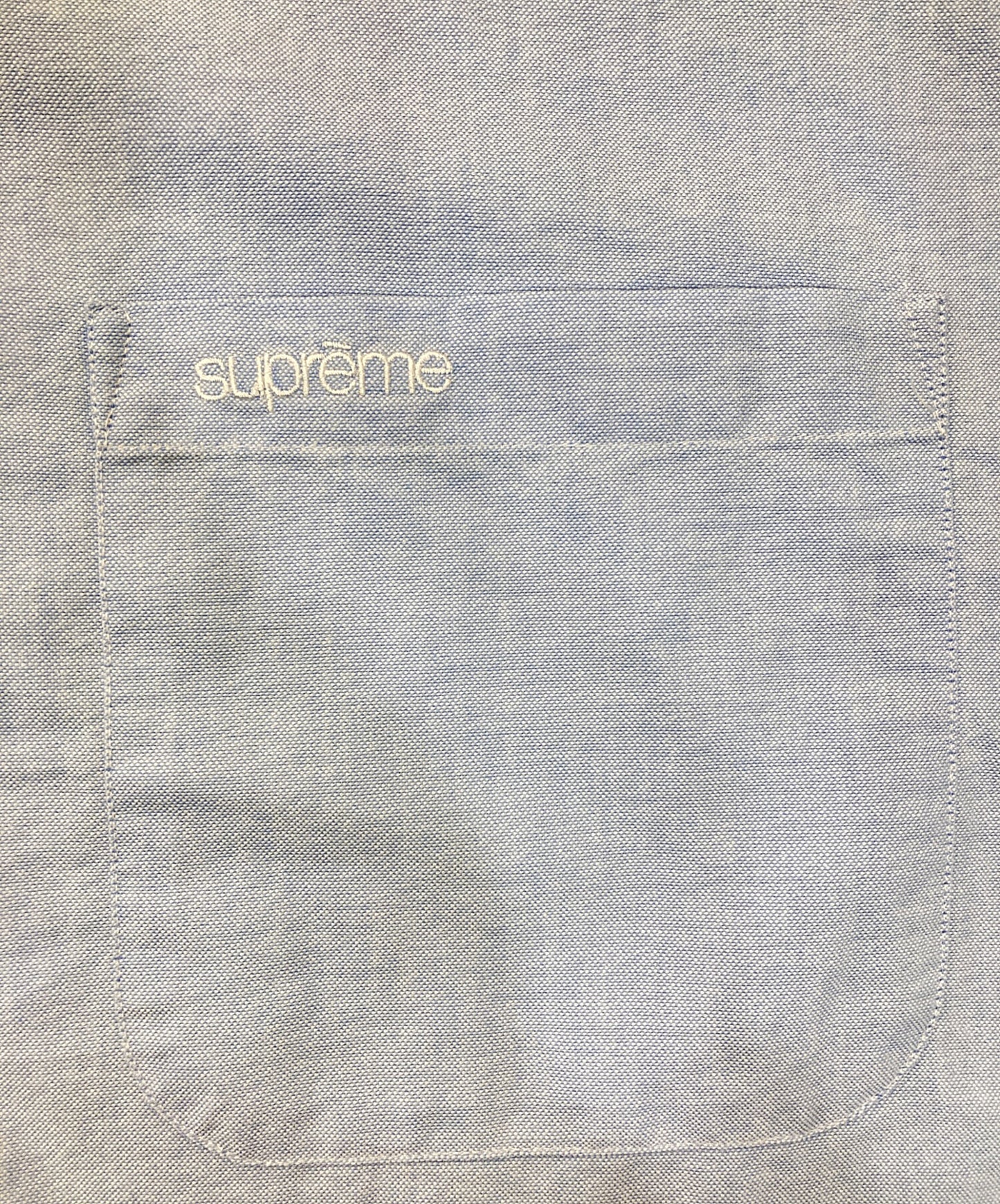 [Pre-owned] SUPREME Loose Fit S/S Oxford Shirt